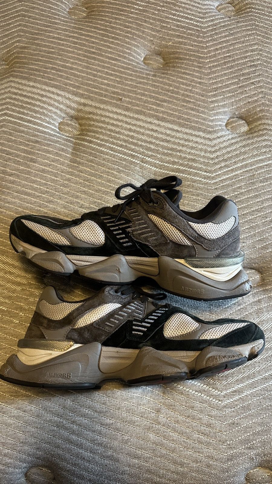 New Balance New Balance 9060 Black Castlerock Size US 12 / EU 45 - 2 Thumbnail