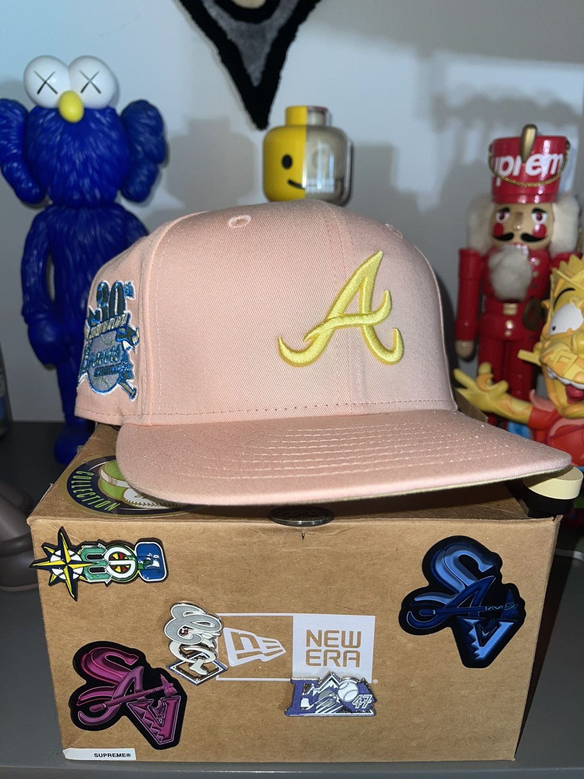 3/8 Hat Club Sugar Shack Atlanta Braves Yellow UV