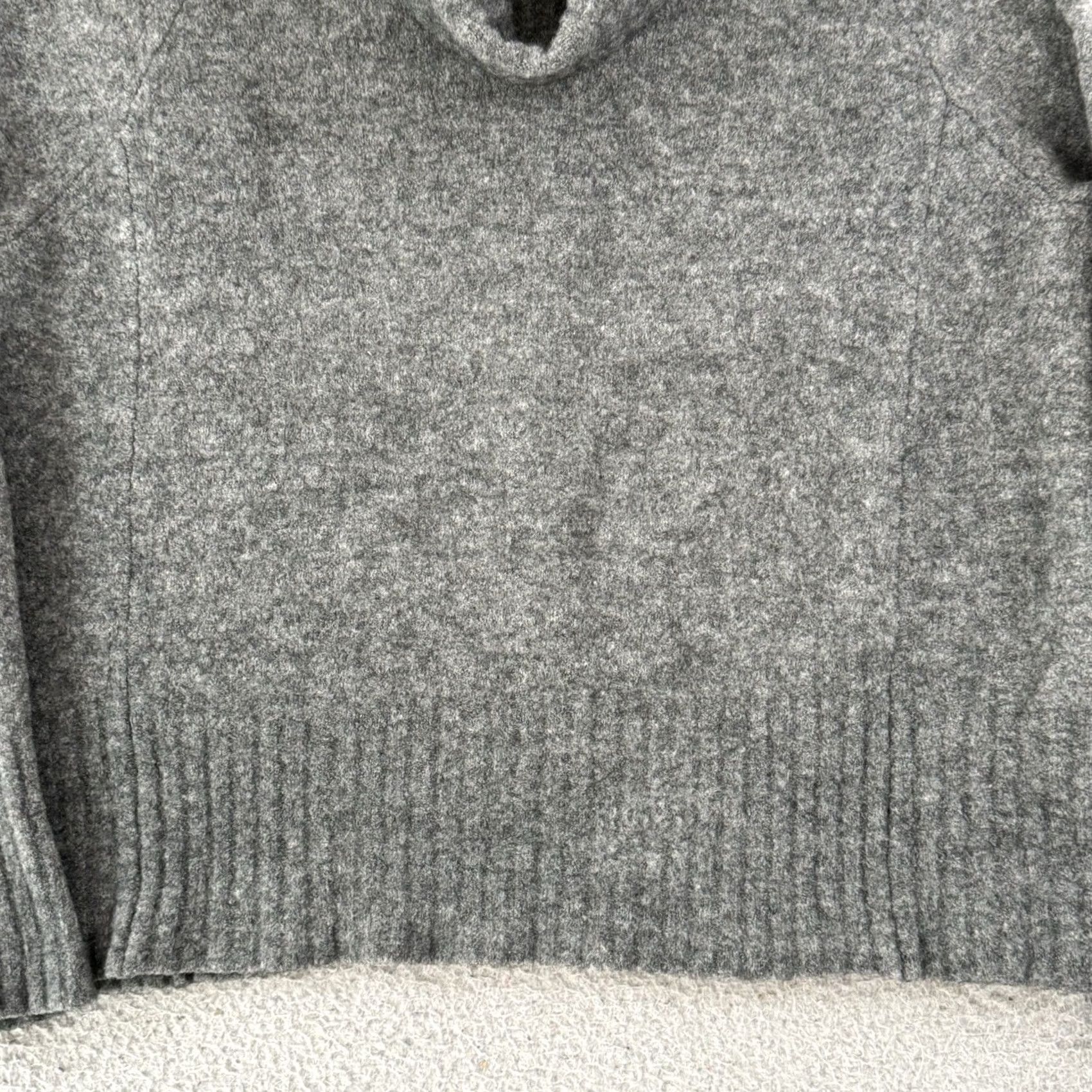 Aritzia Aritzia Community Sweater Womens Small Gray Wool Yak Blend Cowl Neck Long Sleeve Size S / US 4 / IT 40 - 2 Thumbnail