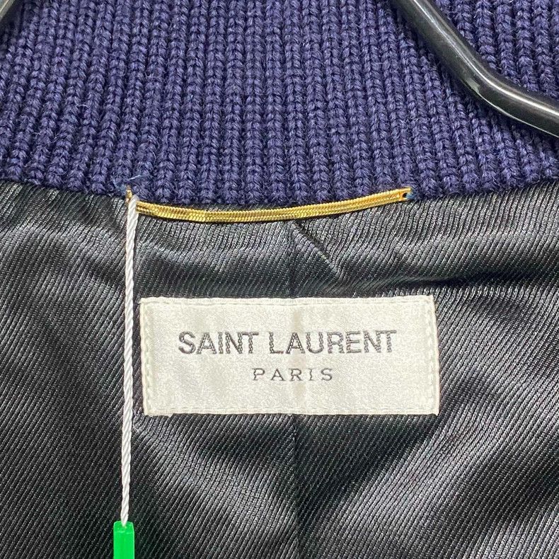 Saint Laurent Paris Saint Laurent Paris scribble on the back Teddy jacket 2505- Size XS / US 0-2 / IT 36-38 - 4 Thumbnail