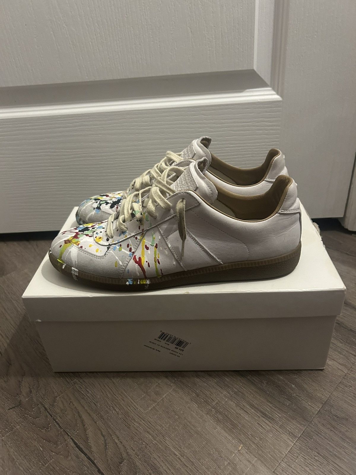 Maison Margiela Maison Margiela Paint Splatter Size US 9 / EU 42 - 4 Thumbnail