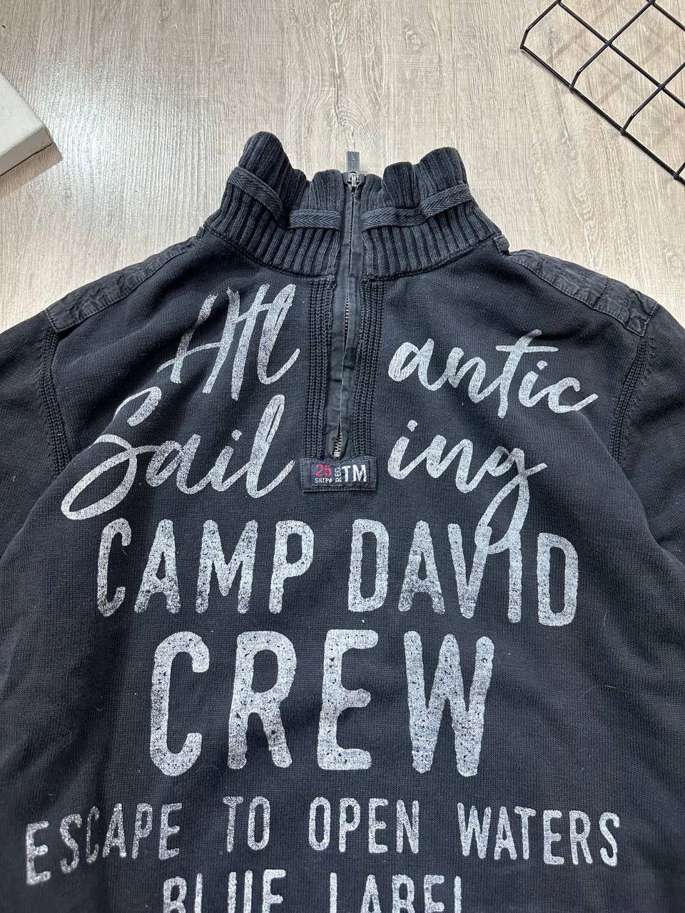 Camp David × Vintage Vintage Knitted Y2K Sweater Camp David Size US L / EU 52-54 / 3 - 4 Thumbnail
