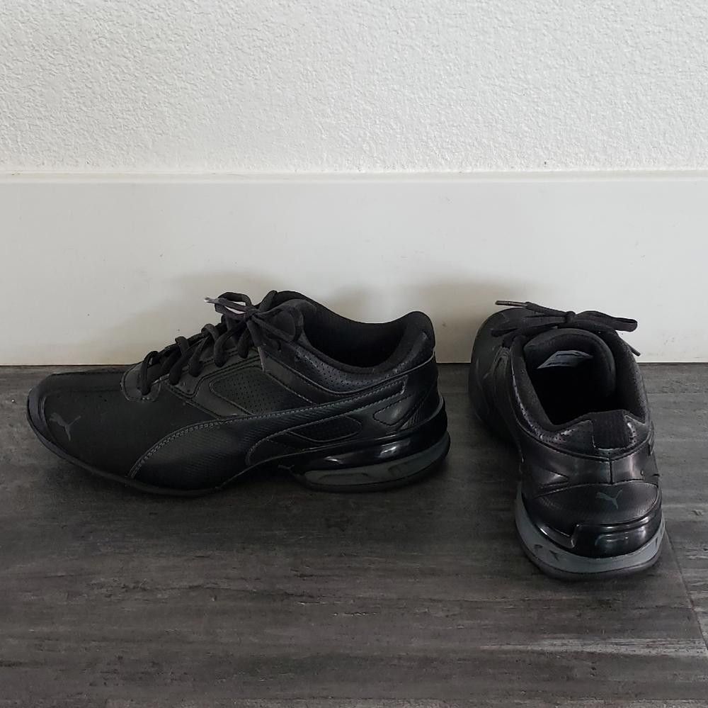 Puma Black Puma Eco Ortholite Running Sneaks Size US 7 / IT 37 - 3 Thumbnail