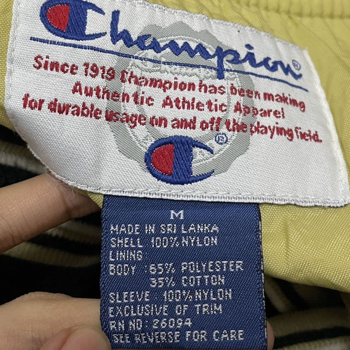 Champion × Vintage Very Rare Vintage Champion Rose Bowl Nylon Sweatshirt 2001s Size US M / EU 48-50 / 2 - 11 Thumbnail