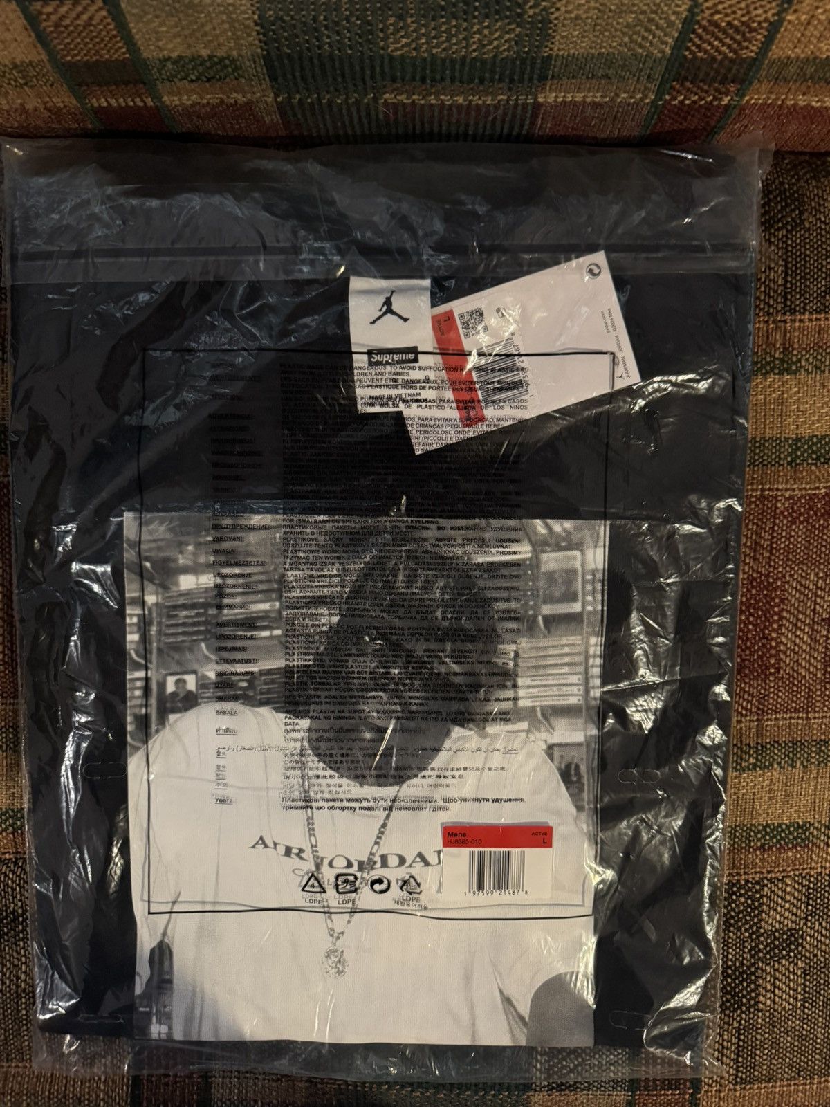 Jordan Brand × Supreme Supreme x Jordan Biggie Short sleeve tee Size US L / EU 52-54 / 3 - 1 Thumbnail