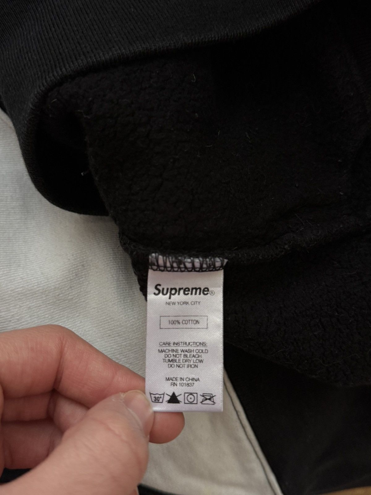Supreme Supreme Diagonal Hoodie S/S 2018 Size US XL / EU 56 / 4 - 7 Thumbnail