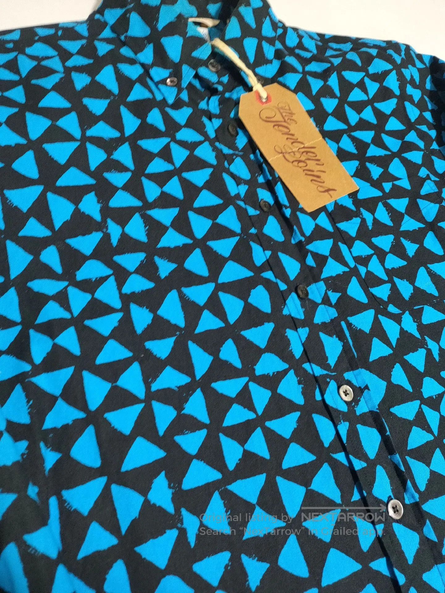 Other Geometric Shirt Black Blue. Size US S / EU 44-46 / 1 - 4 Thumbnail