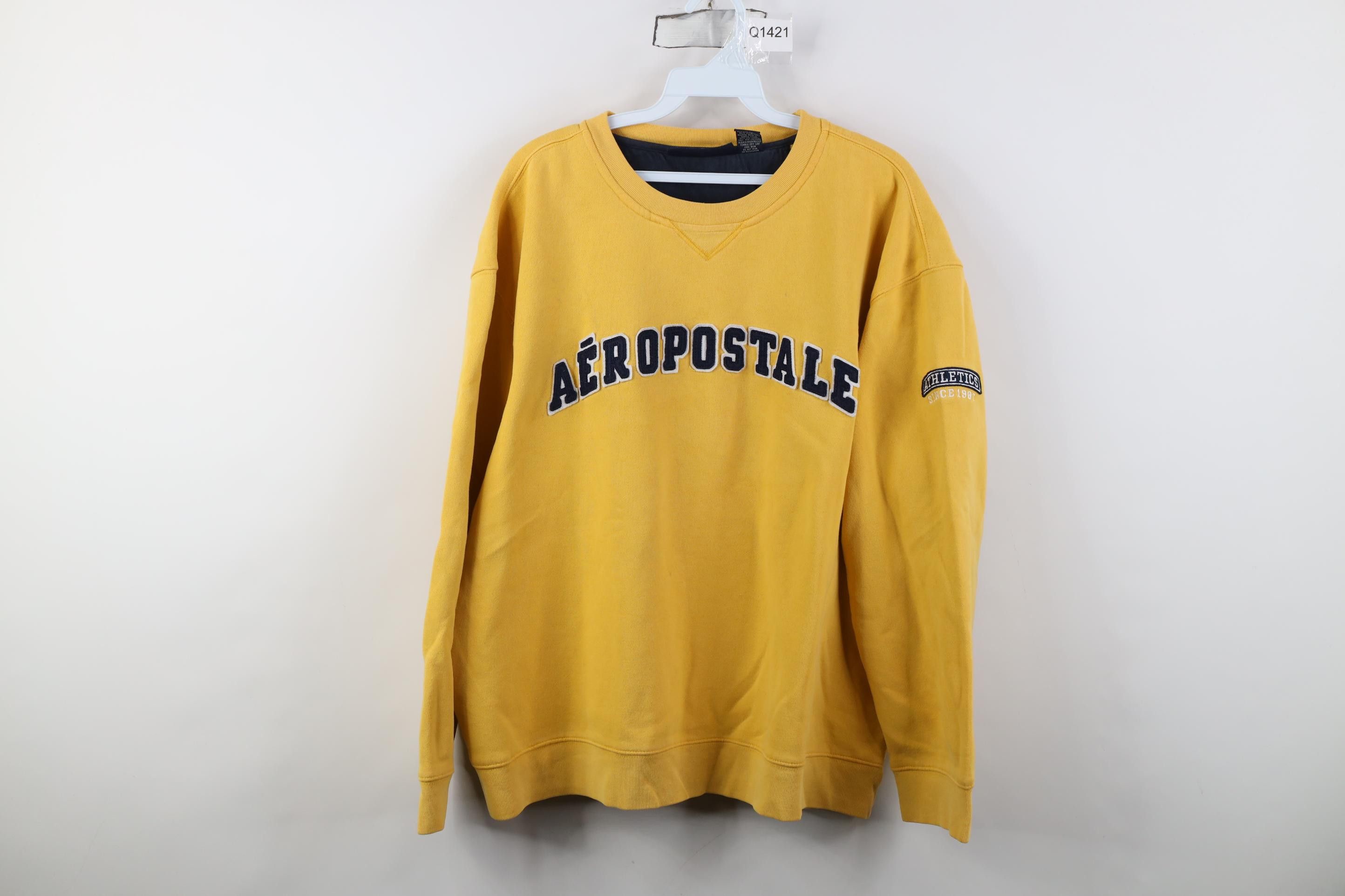 Aeropostale Vintage 90s Y2K Aeropostale Boxy Fit Crewneck Sweatshirt Size L / US 10 / IT 46 - 1 Thumbnail