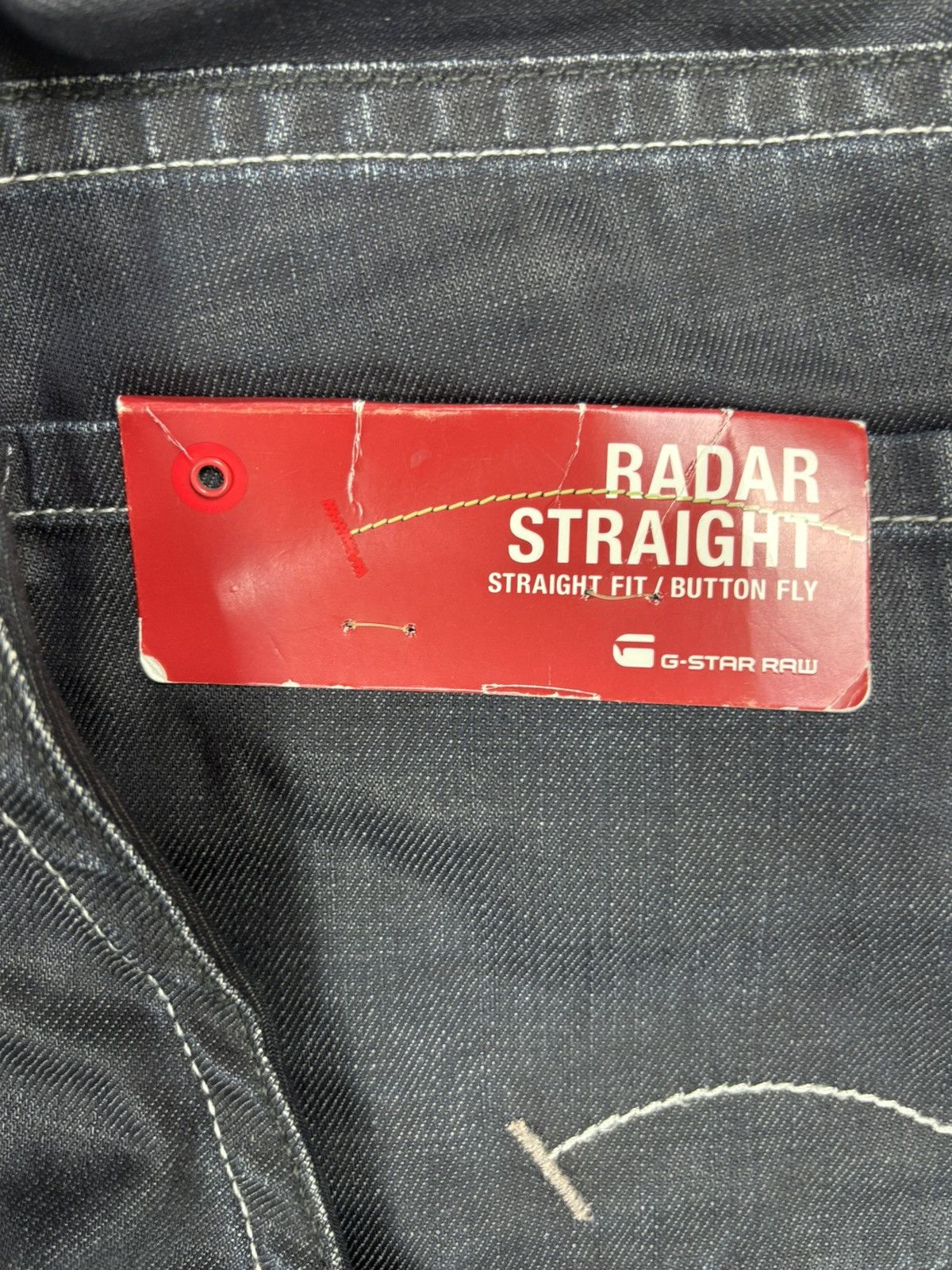G-Star G-star radar straight coated jeans avant garde dswt nos Size US 30 / EU 46 - 3 Thumbnail