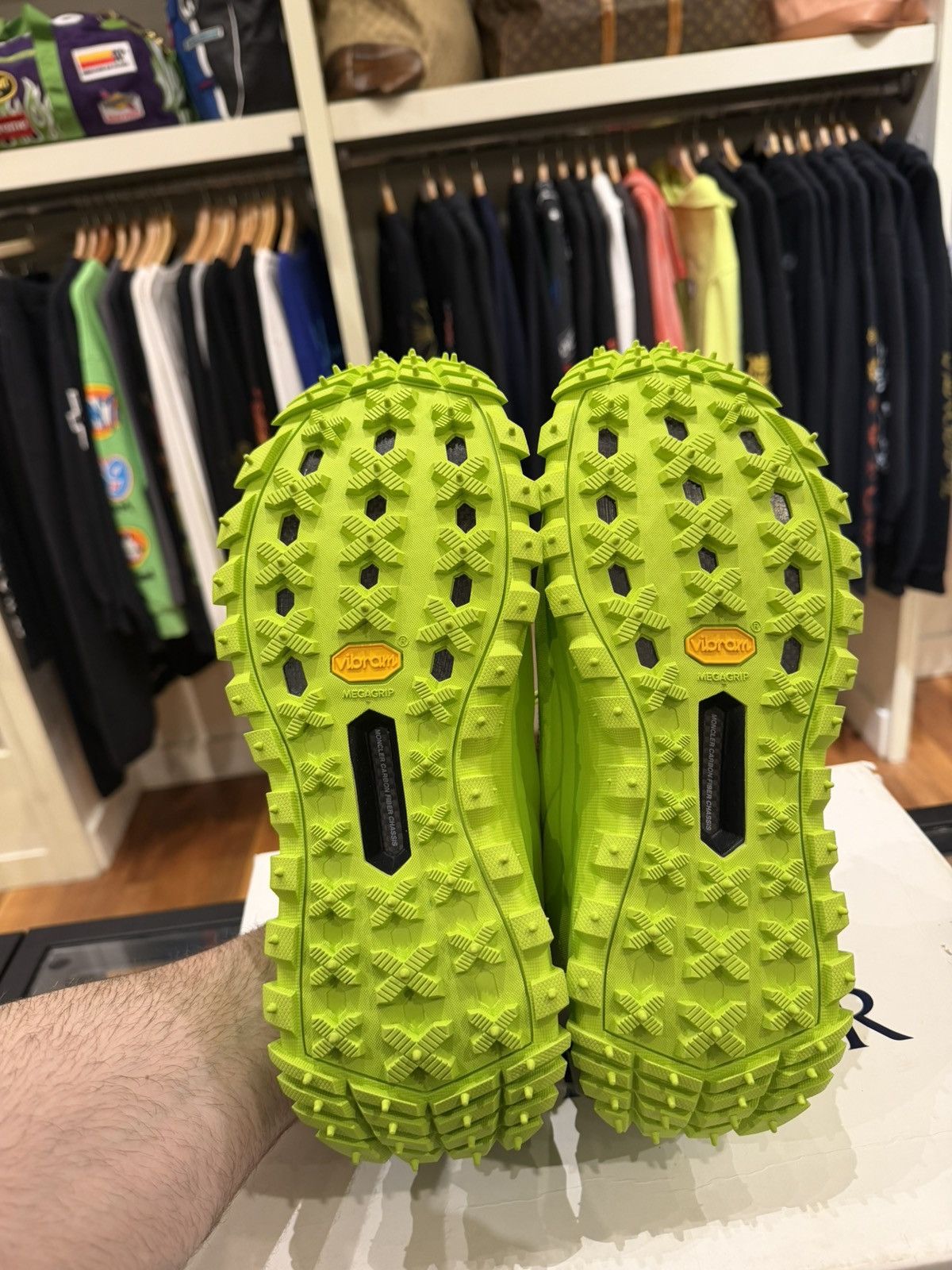 Moncler Moncler Trailgrip Low - Fluo Yellow Size US 10 / EU 43 - 5 Thumbnail