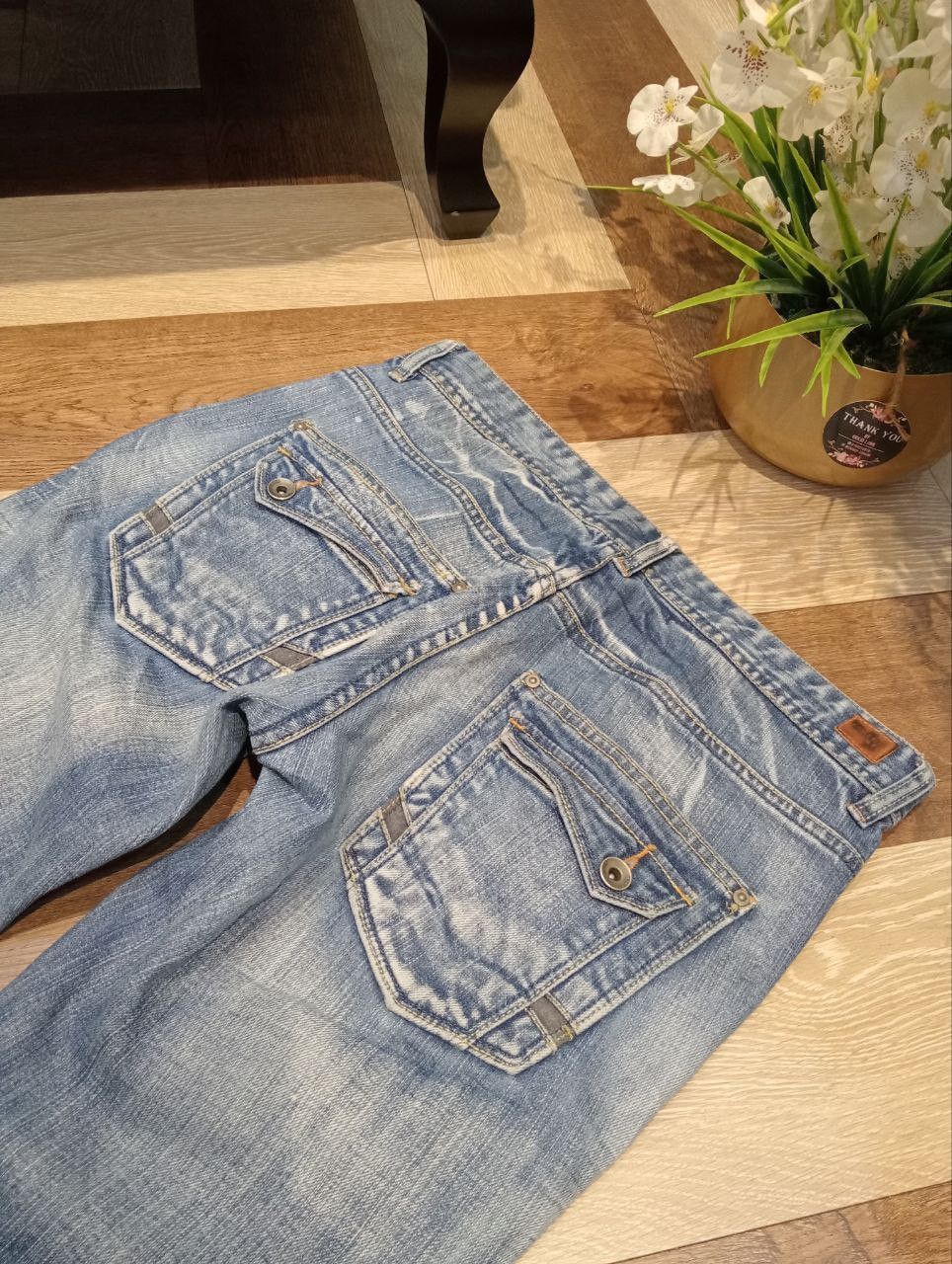 Nicole Club JAPANESE NICOLE CLUB FOR MEN FLARED DENIM JEANS Size US 34 / EU 50 - 14 Thumbnail