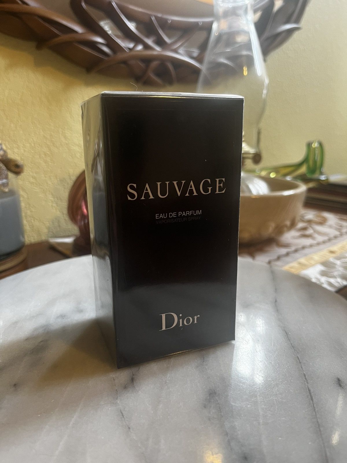 image of Dior Sauvage Eau De Parfum in Black, Men's
