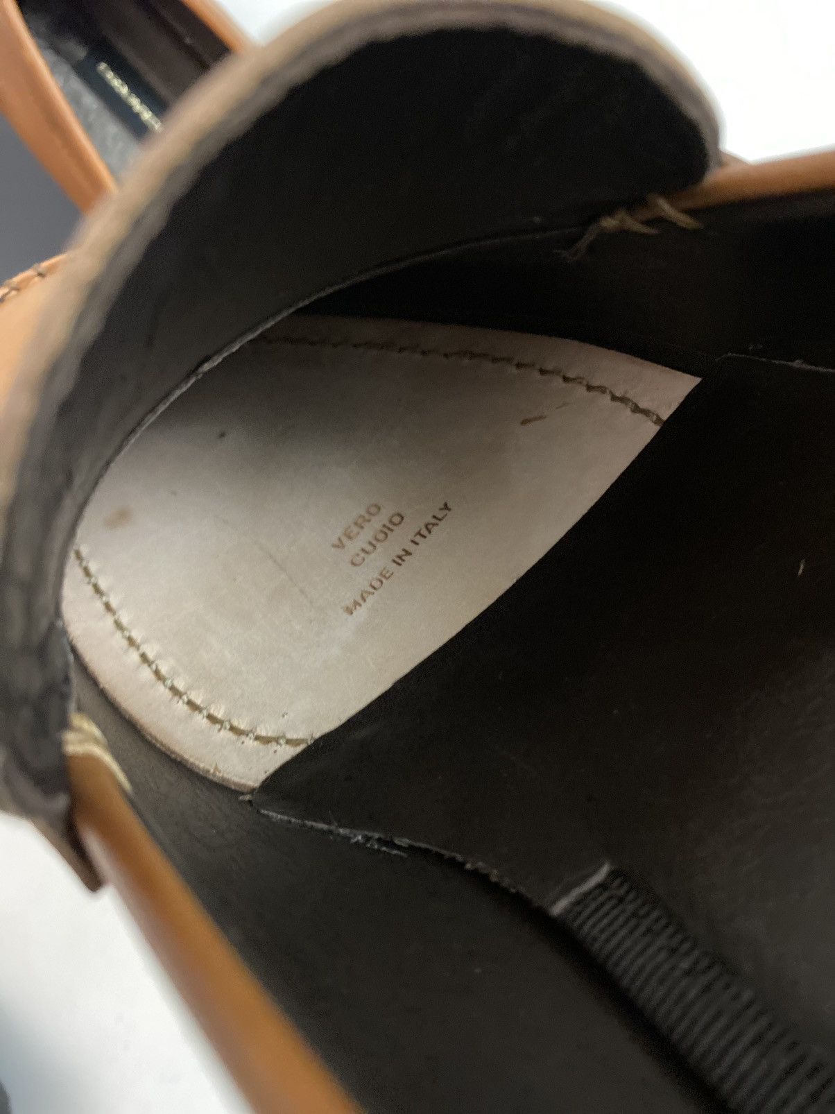 Dsquared2 Dsquared2 🇮🇹 Brown Leather Handmade Penny Loafer 12 NEW Size US 12 / EU 45 - 13 Thumbnail