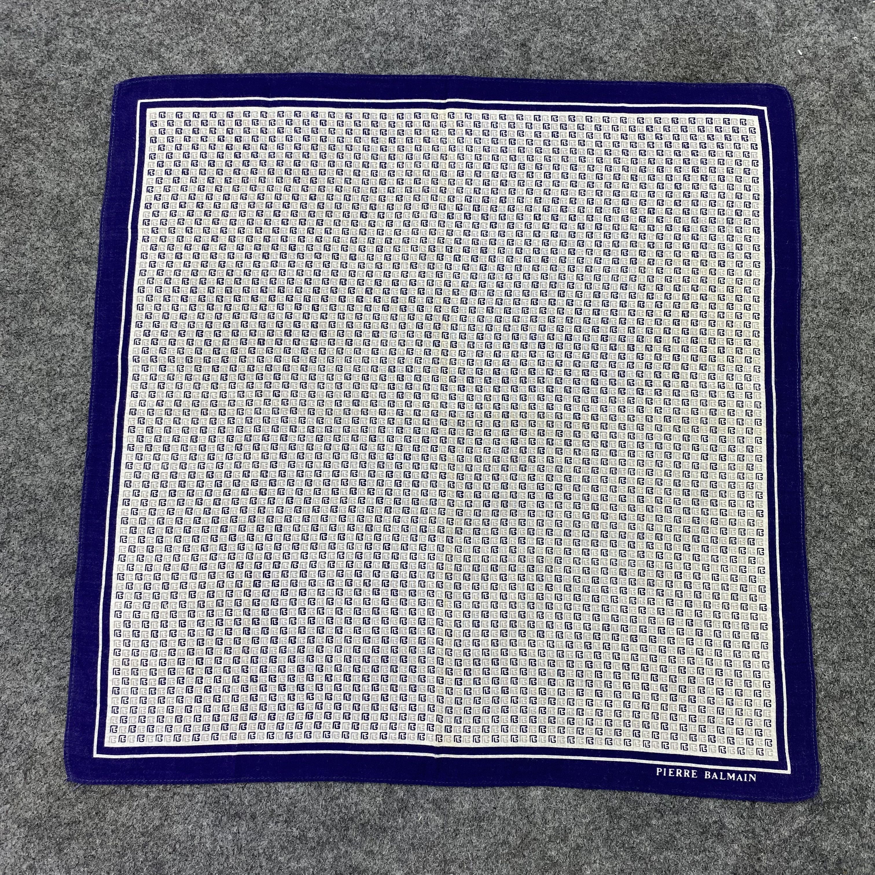 Pierre Balmain Pierre Balmain Handkerchief / Bandana / Neckerchief-B2156 Size ONE SIZE - 3 Thumbnail