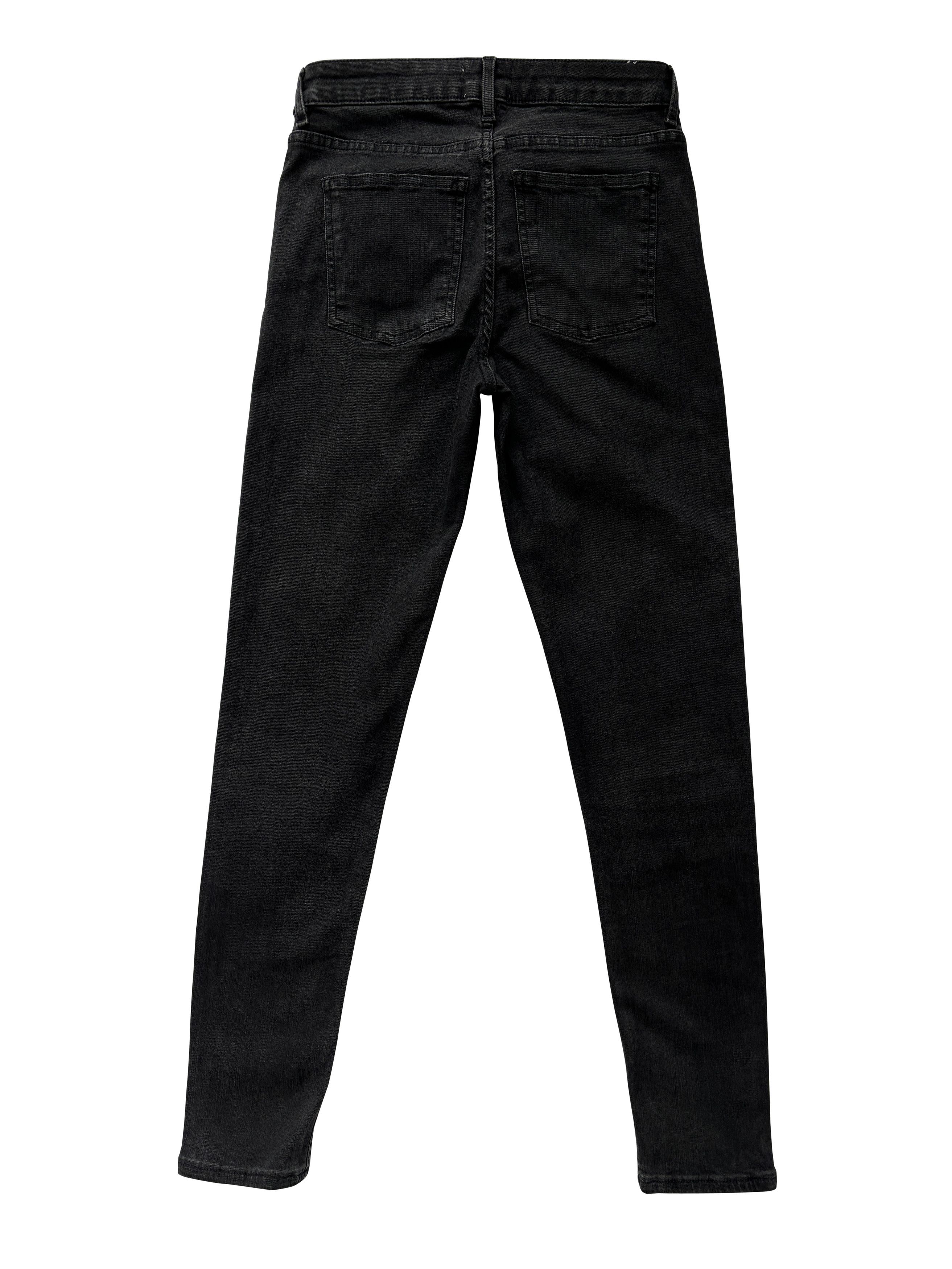 Acne Studios ⚡️QUICK SALE⚡️Acne Studios Skin 5 Used Black Jeans Size 26" / US 2 / IT 38 - 2 Thumbnail