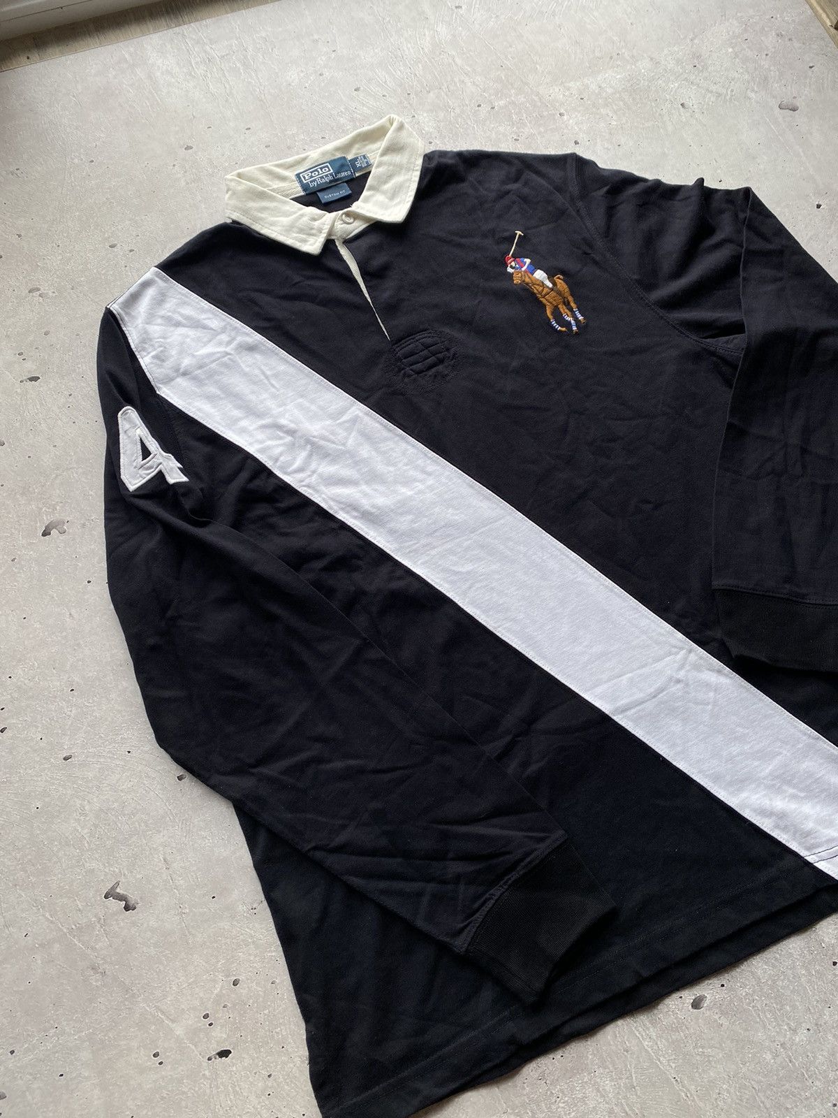 Vintage Y2K Polo Ralph Lauren Rugby 90s Longsleeve T shirt