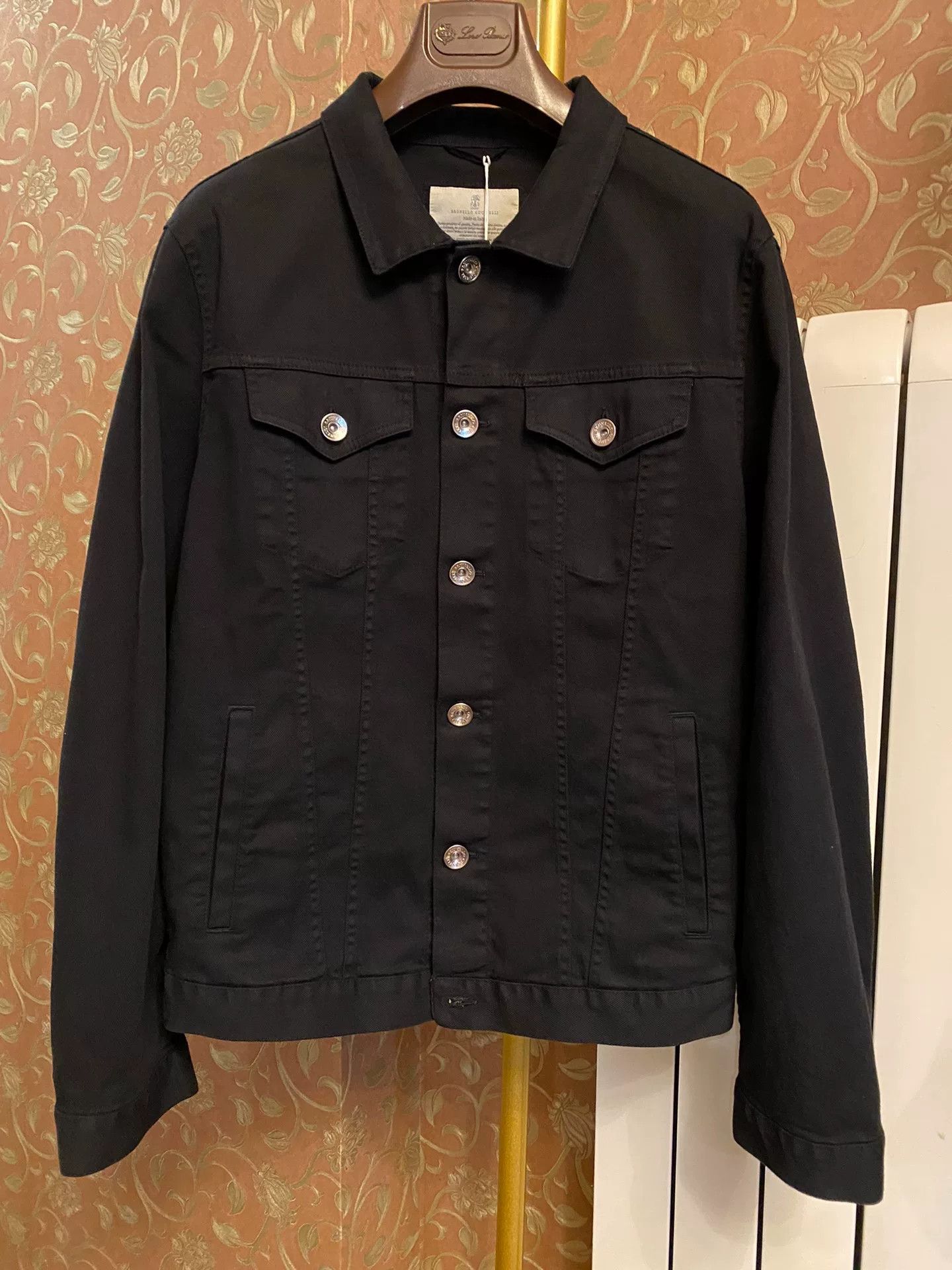 Brunello Cucinelli Brunello Cucinelli Cotton Denim Jacket Size US L / EU 52-54 / 3 - 1 Thumbnail
