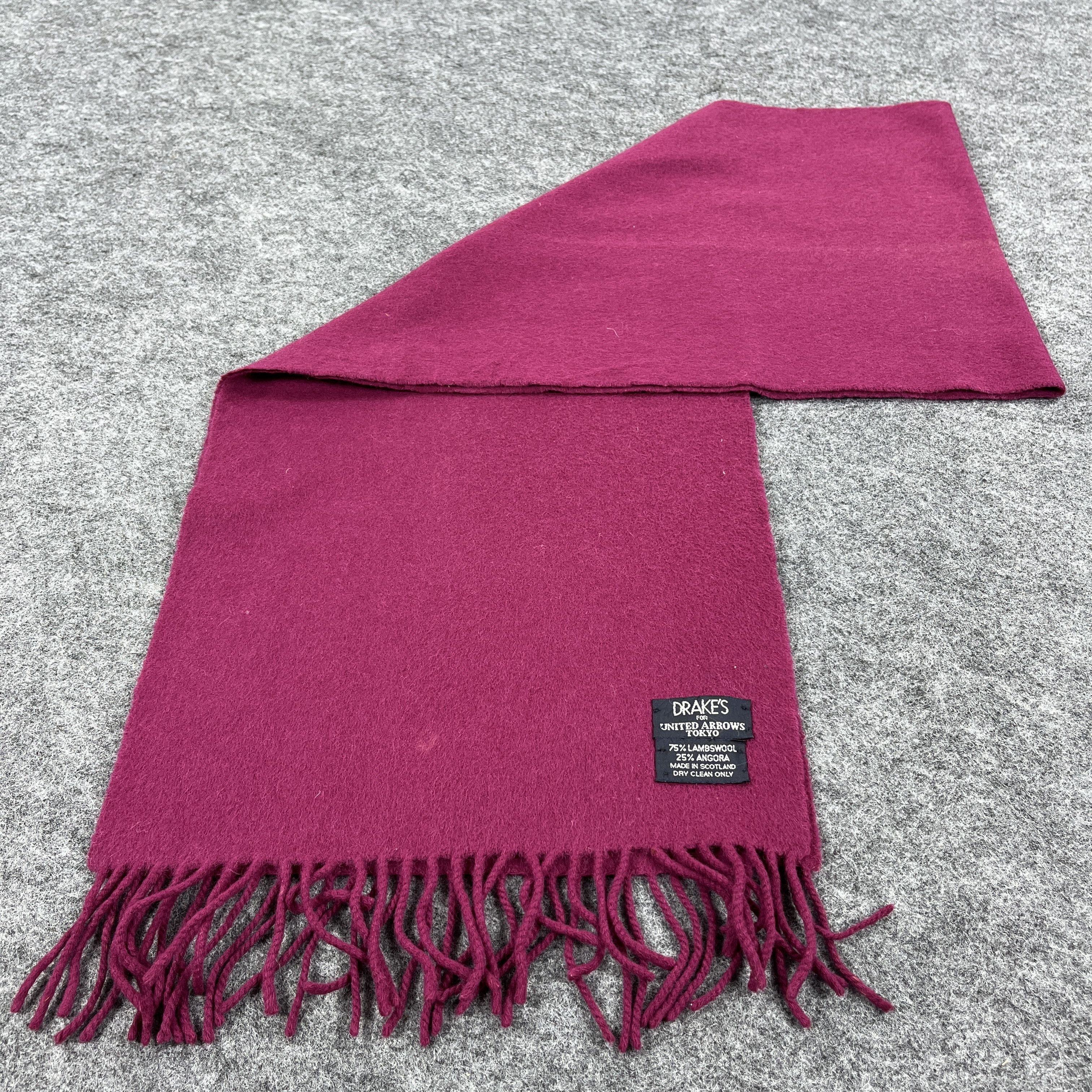 Drake's × United Arrows Drake Scarf / Muffler / Neckwear T1042 Size ONE SIZE - 4 Thumbnail