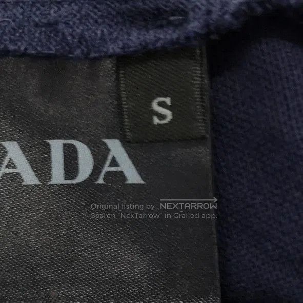 Prada Prada S Size Navy Red Accent Polo Shirt. Size US S / EU 44-46 / 1 - 4 Thumbnail