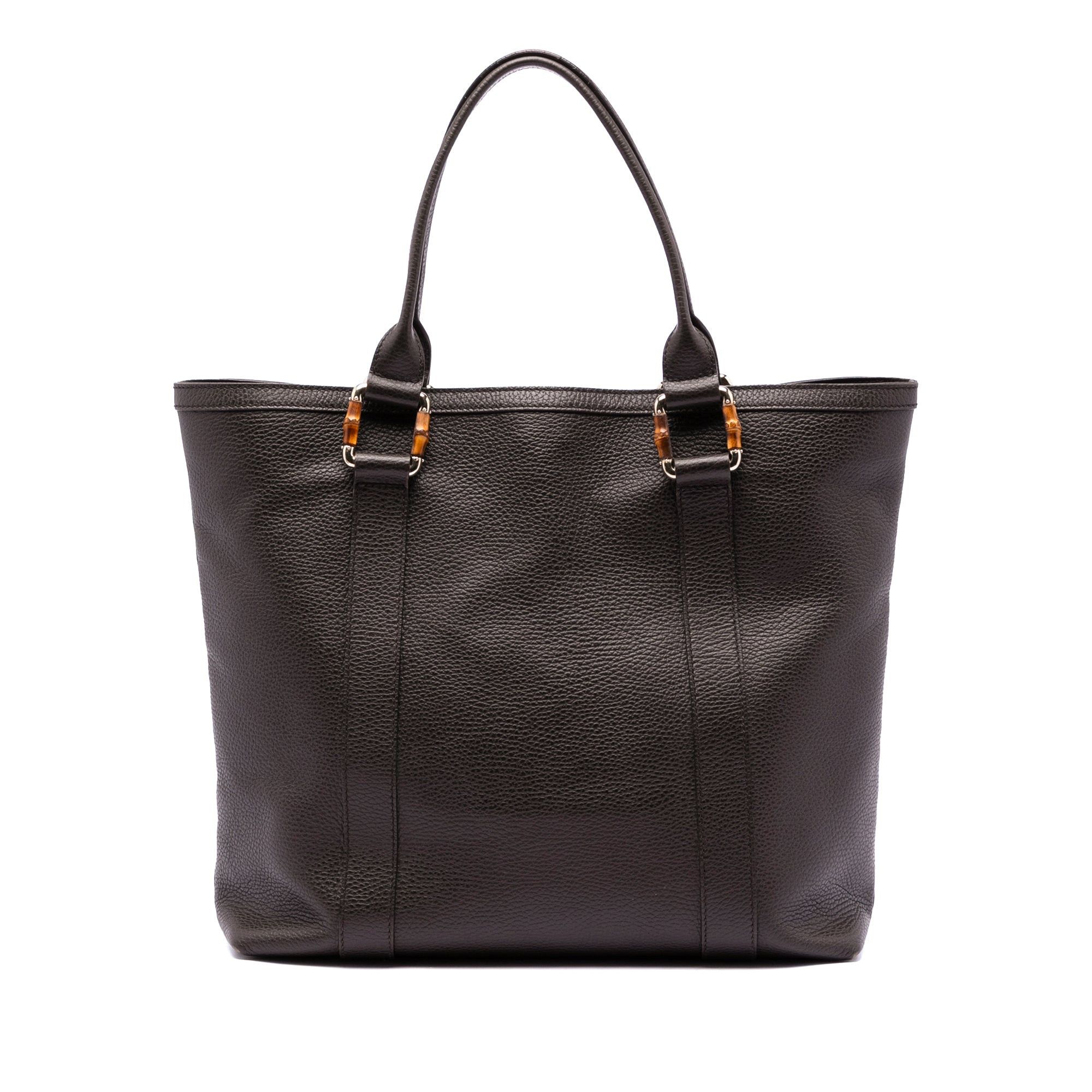Gucci Grained Calfskin Bamboo Shopper Tote Size ONE SIZE - 1 Thumbnail