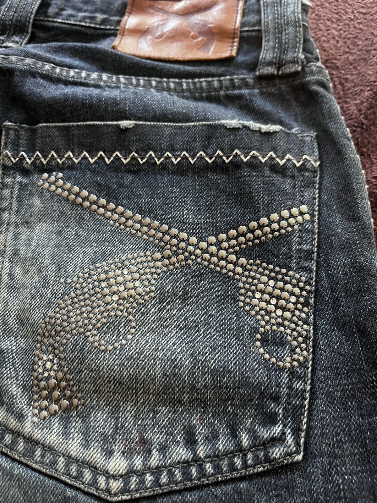 roarguns Japanese Roar Guns Flare Jeans Size US 29 - 6 Thumbnail
