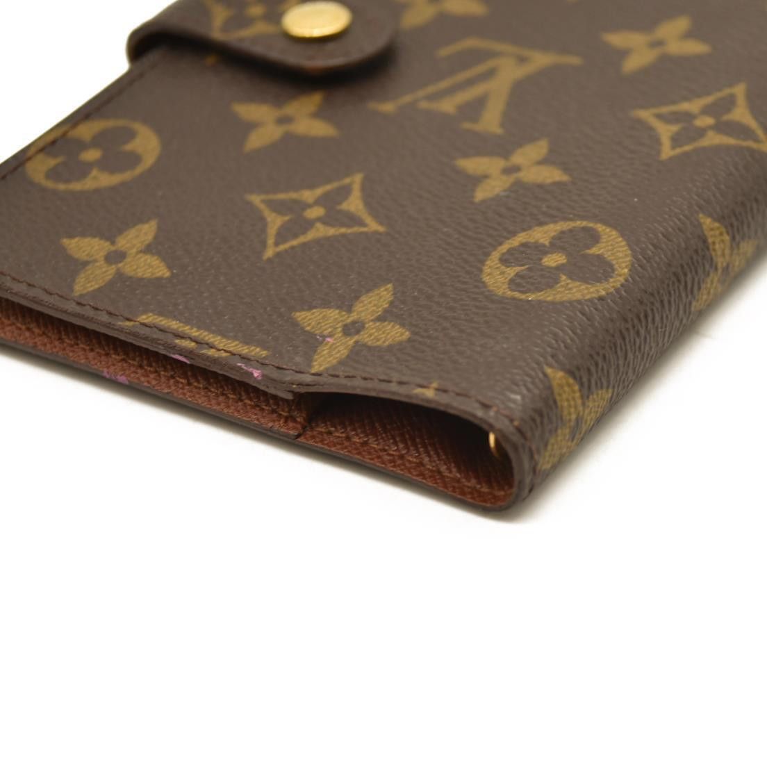 Louis Vuitton Louis Vuitton Monogram Small Ring Agenda Cover SP0020 Size ONE SIZE - 11 Thumbnail