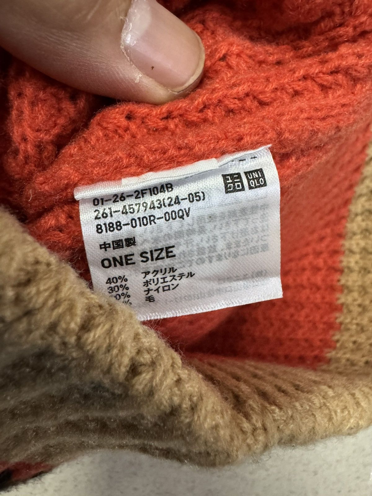 Marni × Uniqlo MARNI X UNIQLO BEANIE HAT Size ONE SIZE - 5 Thumbnail