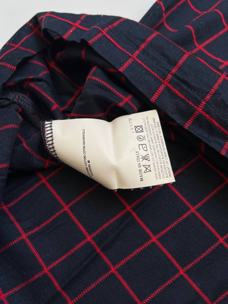 Japanese Brand × Vintage × Vivienne Westwood Rare Vintage Vivienne Westwood check polo shirt t orb logo Size US L / EU 52-54 / 3 - 5 Thumbnail