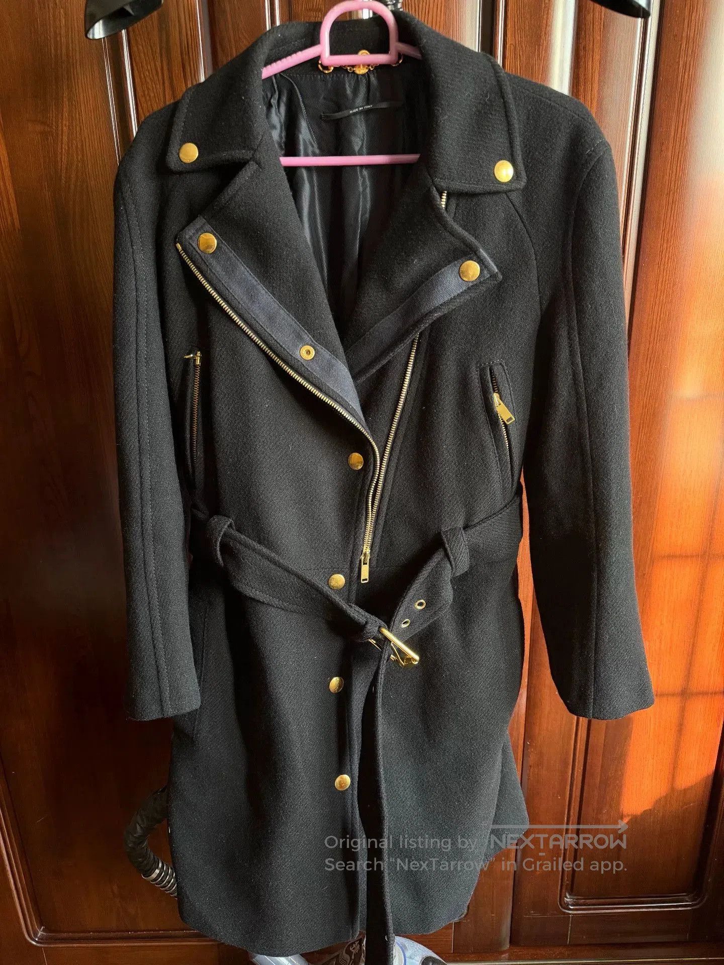 Gucci Gucci Black Wool Coat Size 44. Size US S / EU 44-46 / 1 - 1 Thumbnail