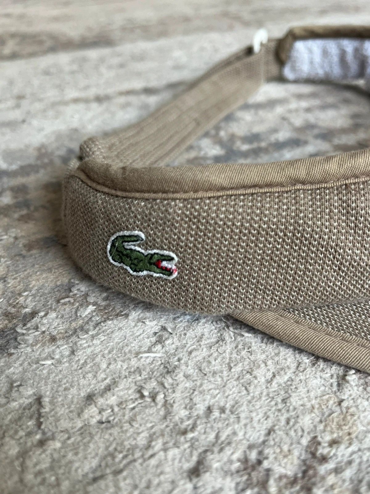 Lacoste Lacoste Visor Made in France One Size 2000s Size ONE SIZE - 2 Thumbnail