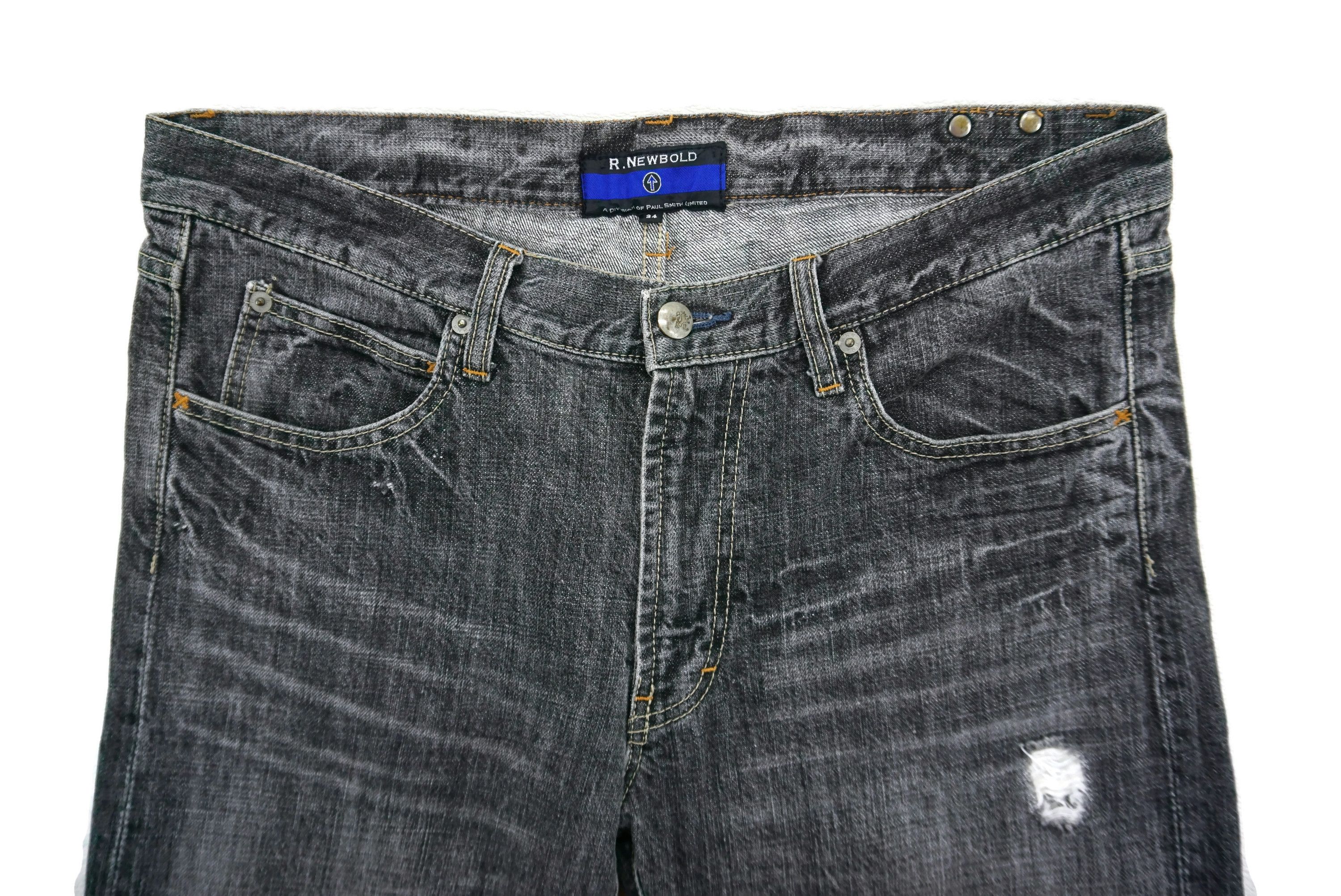 R.Newbold Low-Rise Jeans fits W35xL29 R. Newbold Straight Leg Denim Size US 34 / EU 50 - 4 Thumbnail