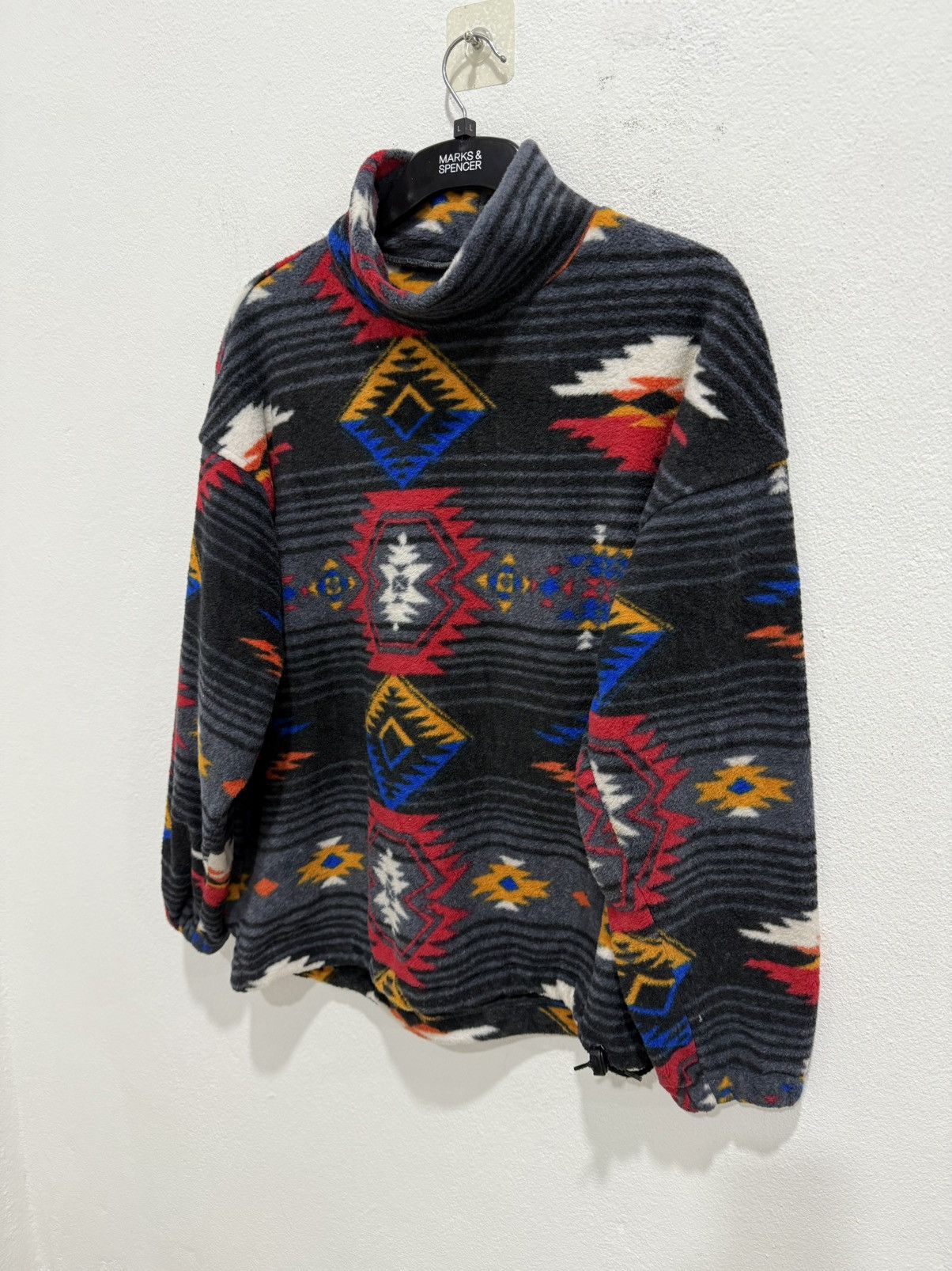 Ellesse × Goldwin ELLESSE NAVAJO AZTEC DESIGN PULL OVER TURTLE NECK DESIGN Size US M / EU 48-50 / 2 - 3 Thumbnail