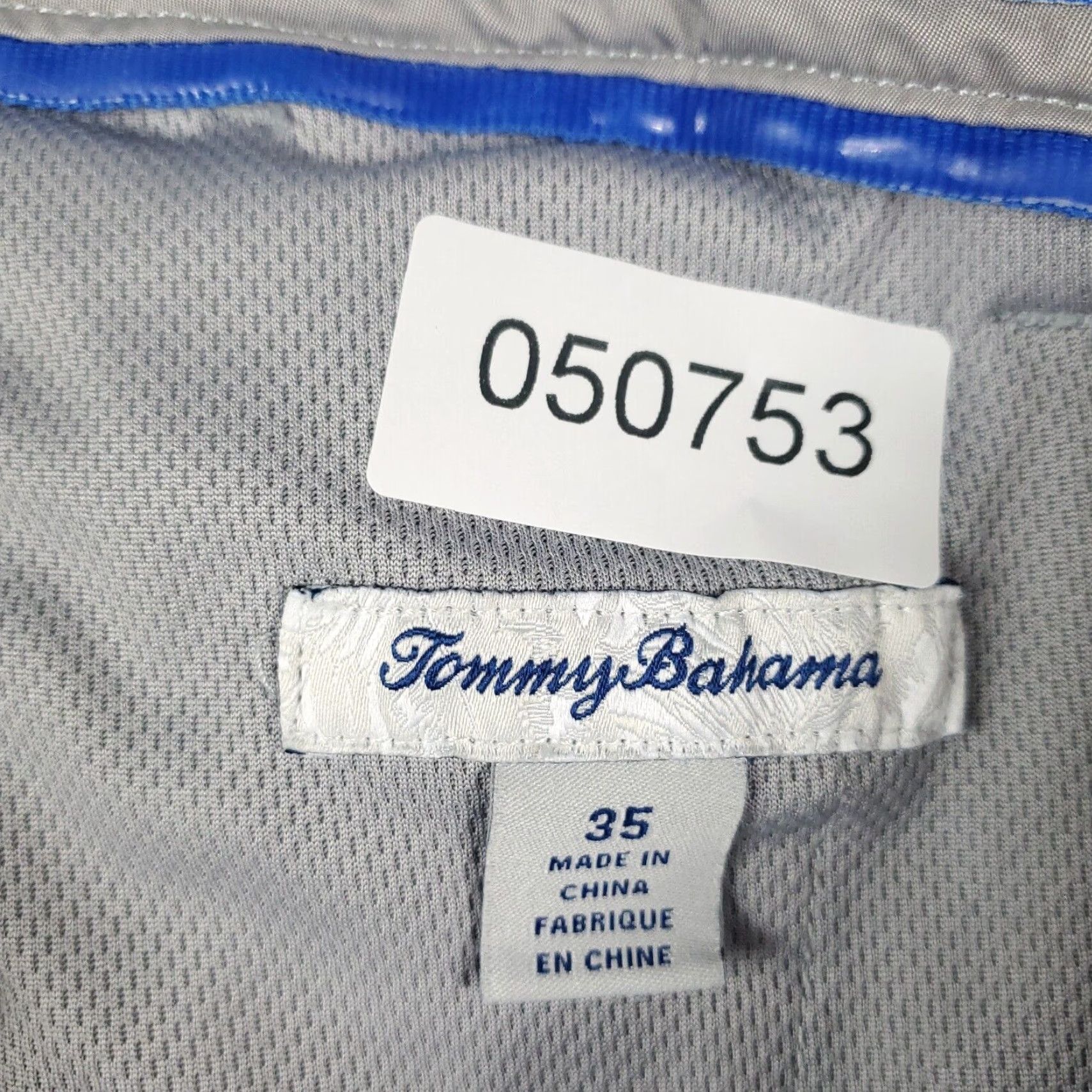 Tommy Bahama VINTAGE Tommy Bahama Shorts Men Size 35 Cotton Blend Plaid Flat Front Casual Chino Size US 35 - 8 Thumbnail