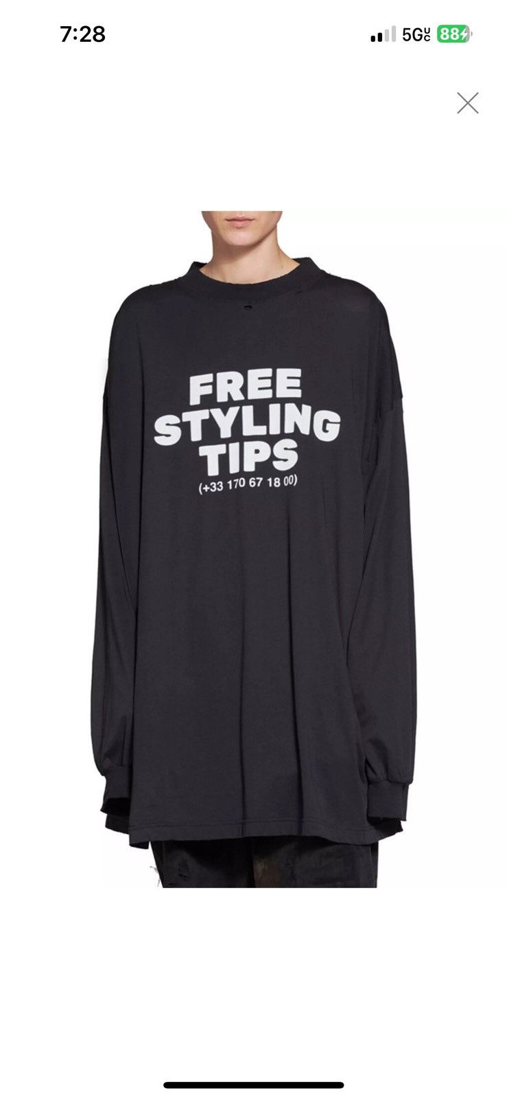 Balenciaga Balenciaga Free Styling Tips Grailed