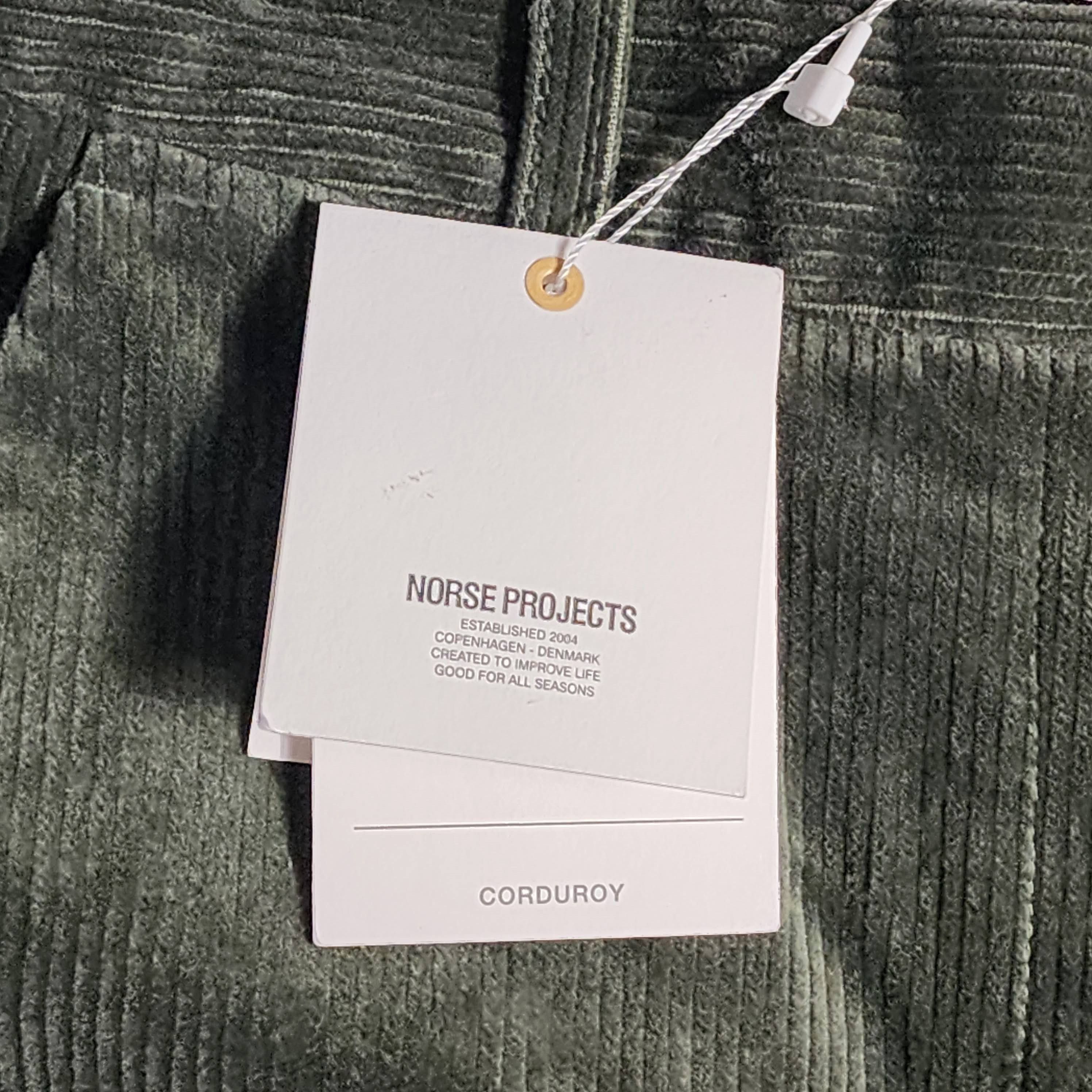 Norse Projects Jelena Cords Ivy Green Pant Made in Italy (See Measurements) Size 24" / US 00 / IT 34 - 3 Thumbnail