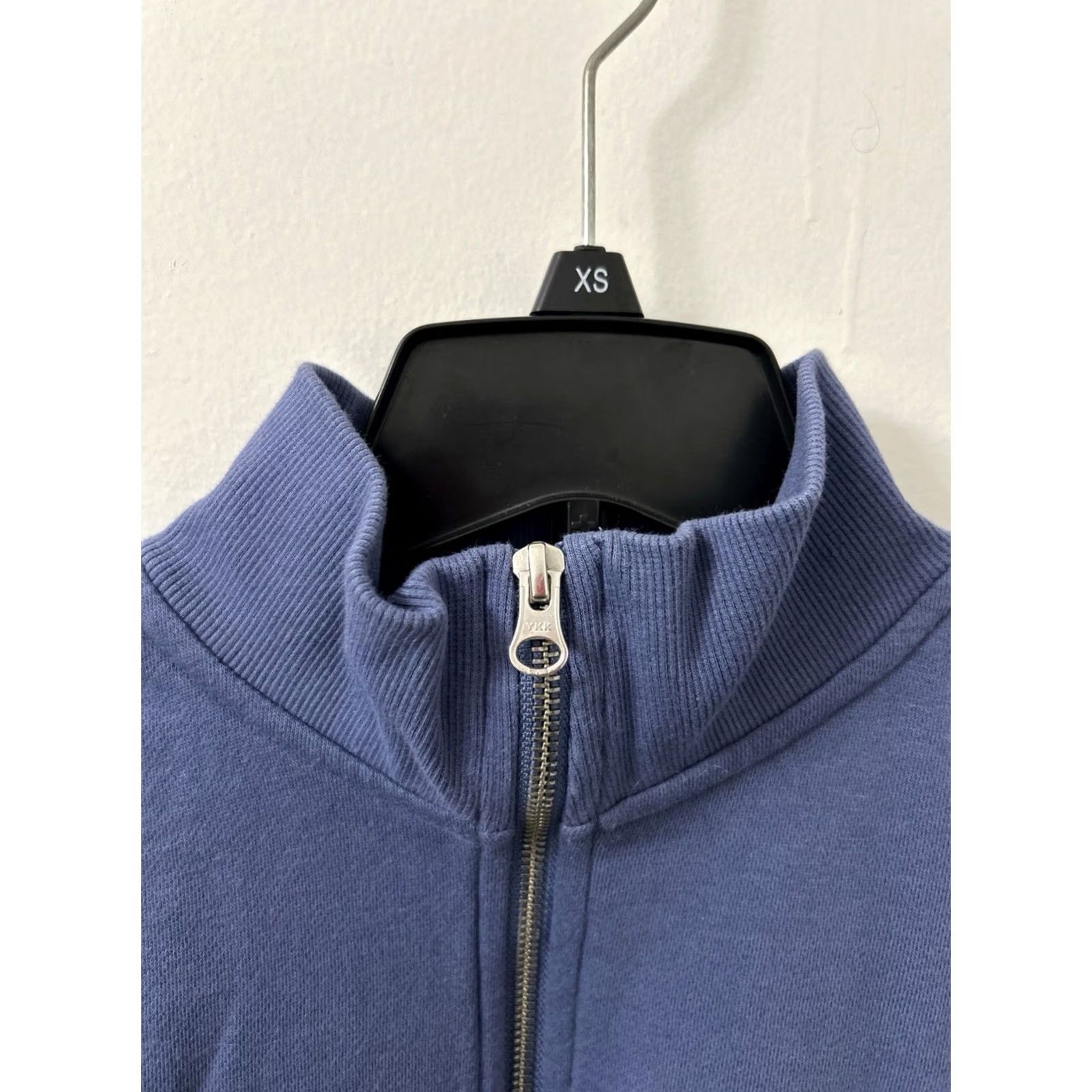 Champion Champion Colorblock 1/4 Zip Womens Sweatshirt Pullover Long Sleeve Sz S Blue White Logo Regular Fit Size S / US 4 / IT 40 - 6 Thumbnail