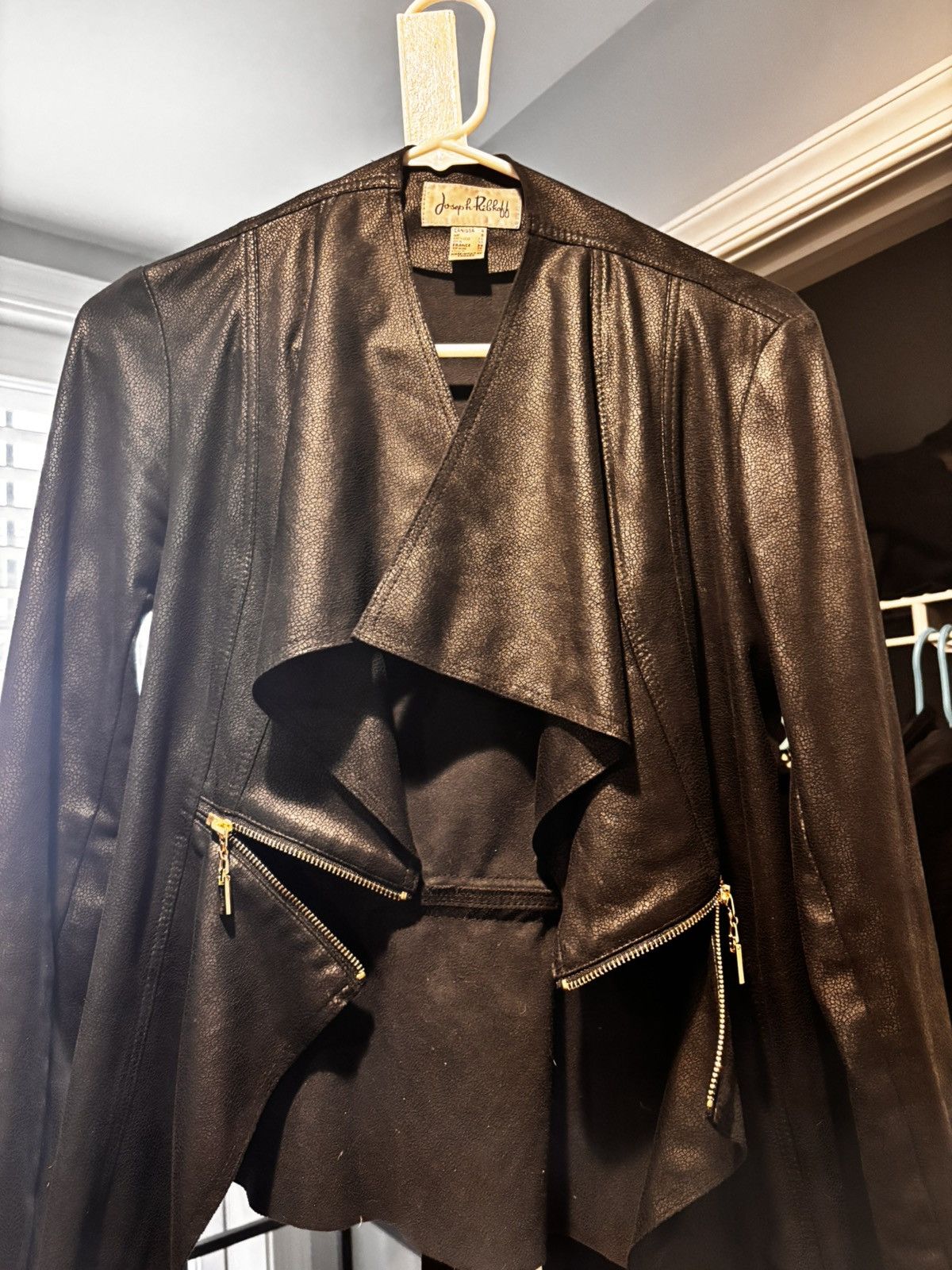 Other Avante garde leather blazer Size S / US 4 / IT 40 - 2 Thumbnail