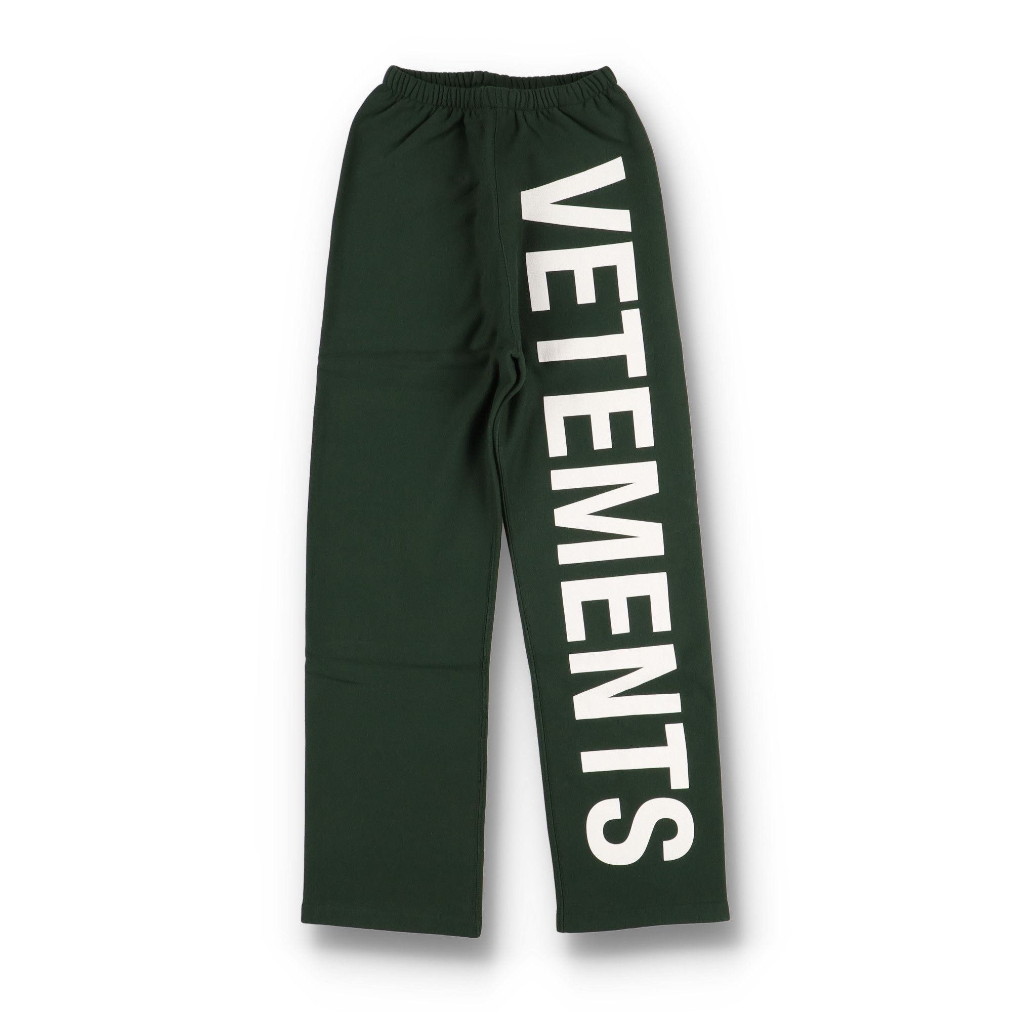 Vetements Green Big Logo Sweatpants Size US 30 / EU 46 - 1 Thumbnail