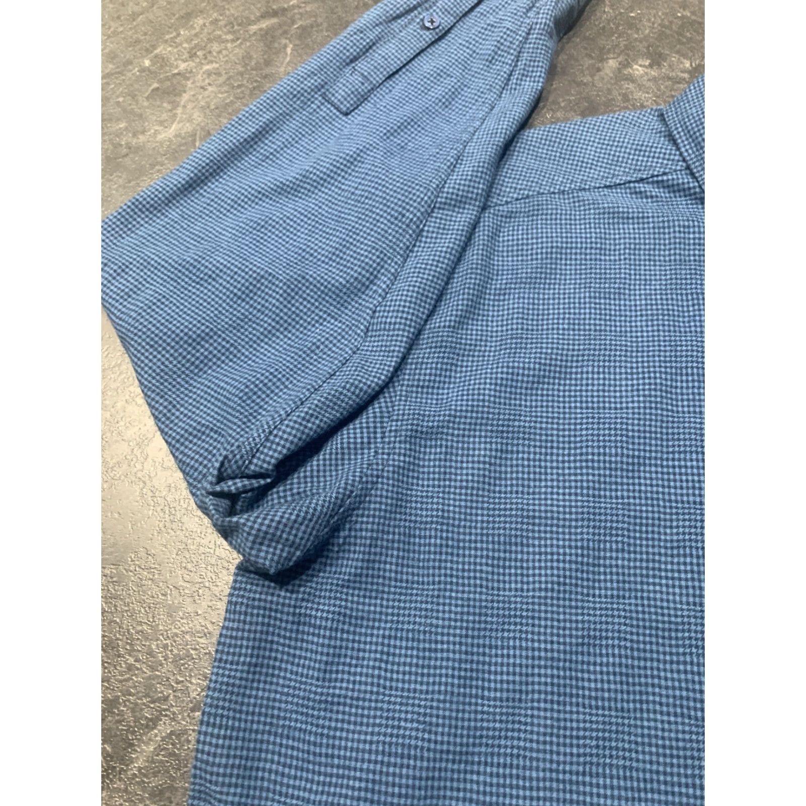 Vintage COLUMBIA Glenplaid Blue Button-Up Shirt 2XL Regular Long Sleeve Mens Size US XXL / EU 58 / 5 - 6 Thumbnail