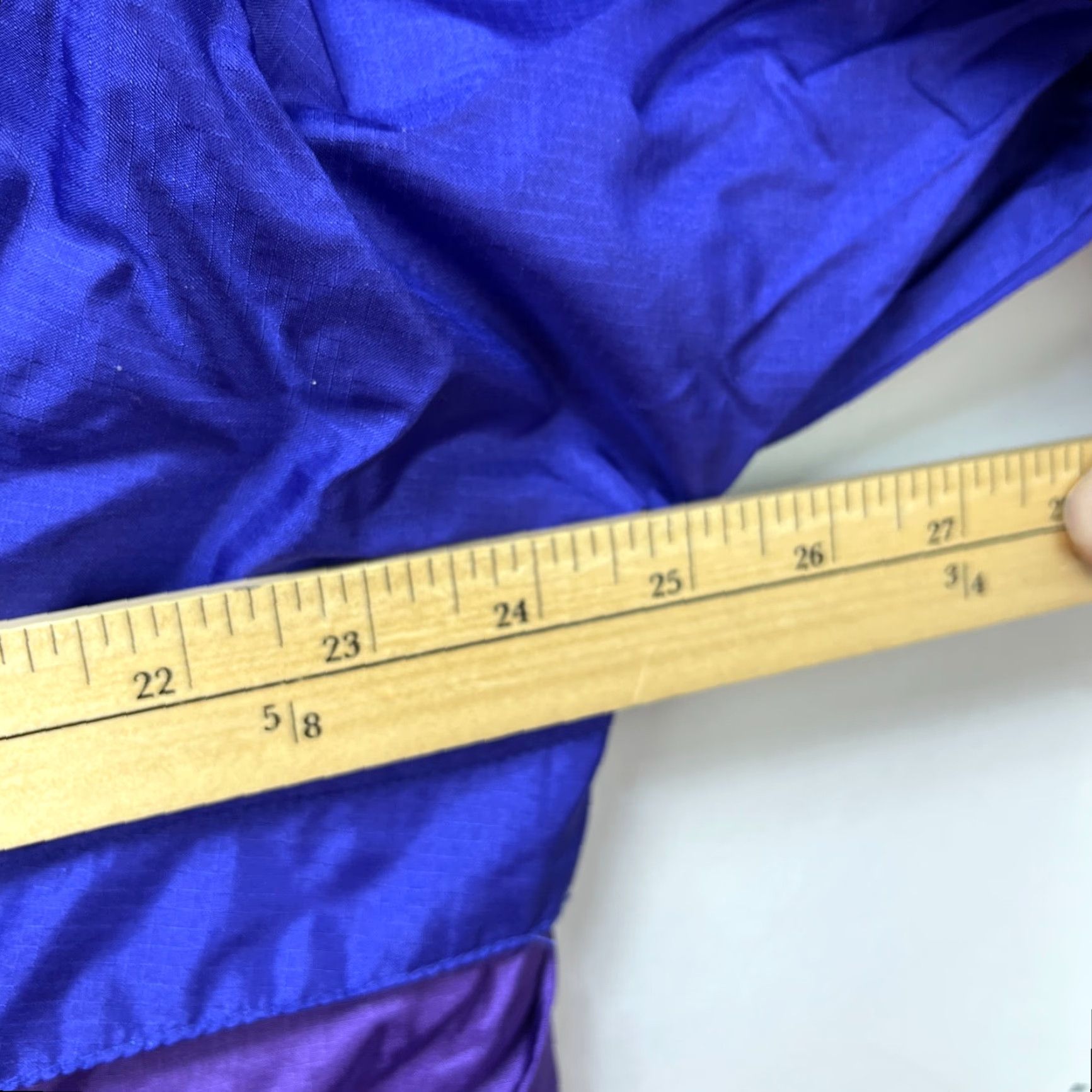 Vintage VINTAGE LL Bean Anorak Windbreaker Jacket Mens Large Blue 90s Nylon Activewear Size US L / EU 52-54 / 3 - 7 Thumbnail