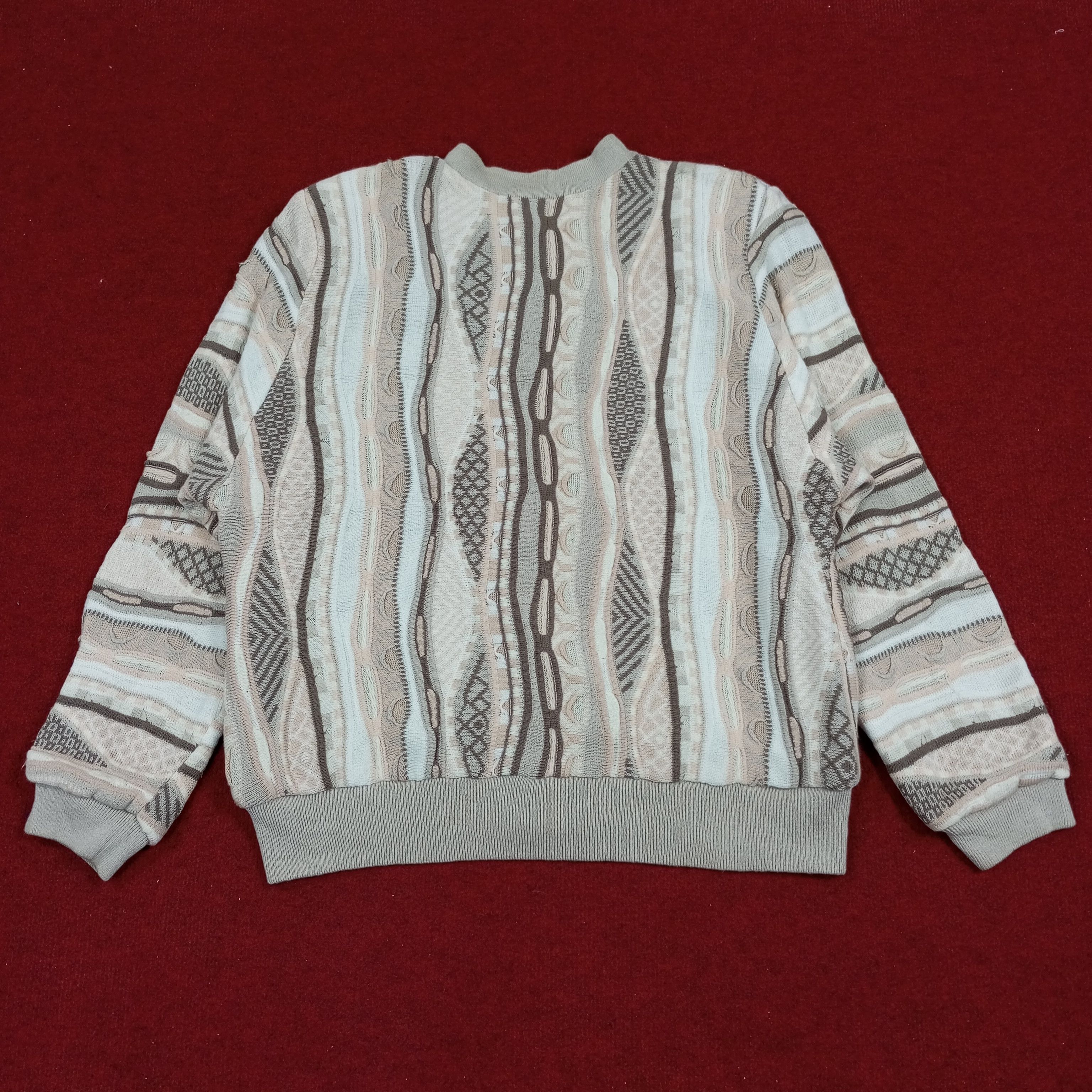 Coogi × Vintage Philippe Marques Coogi Fashion Style Sweater Jacket Size US L / EU 52-54 / 3 - 3 Thumbnail