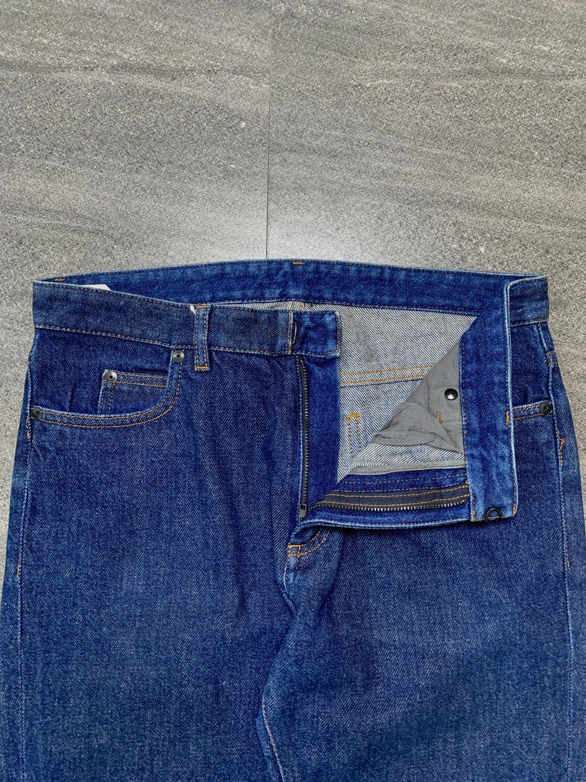 Maison Margiela FREE TAX! Classic Skinny Blue Denim Jeans Size US 30 / EU 46 - 3 Thumbnail