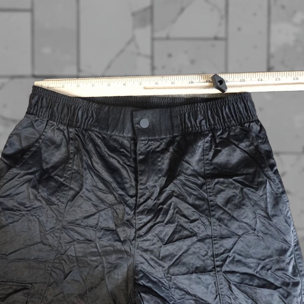 Jordan Brand Jordan Womens Pants Small Black Satin Utility Cargo Jogger Cuff DJ2650-010 Size 28" / US 6 / IT 42 - 1 Thumbnail
