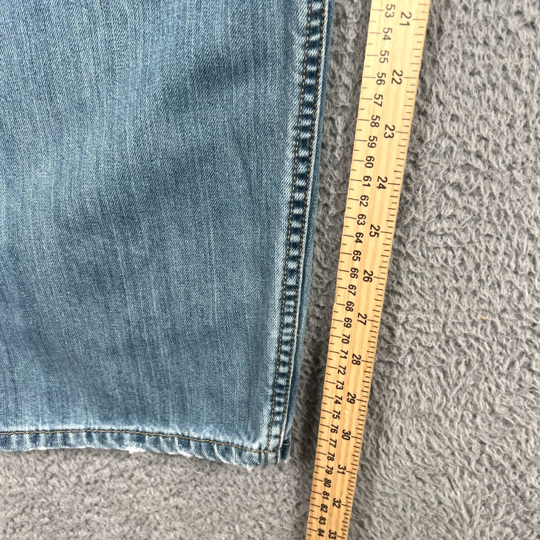 Levi's Levi's Jeans Men’s 34 Regular Fit Blue Distressed Wide-Leg Grunge Y2K Baggy Denim Size US 34 / EU 50 - 3 Thumbnail