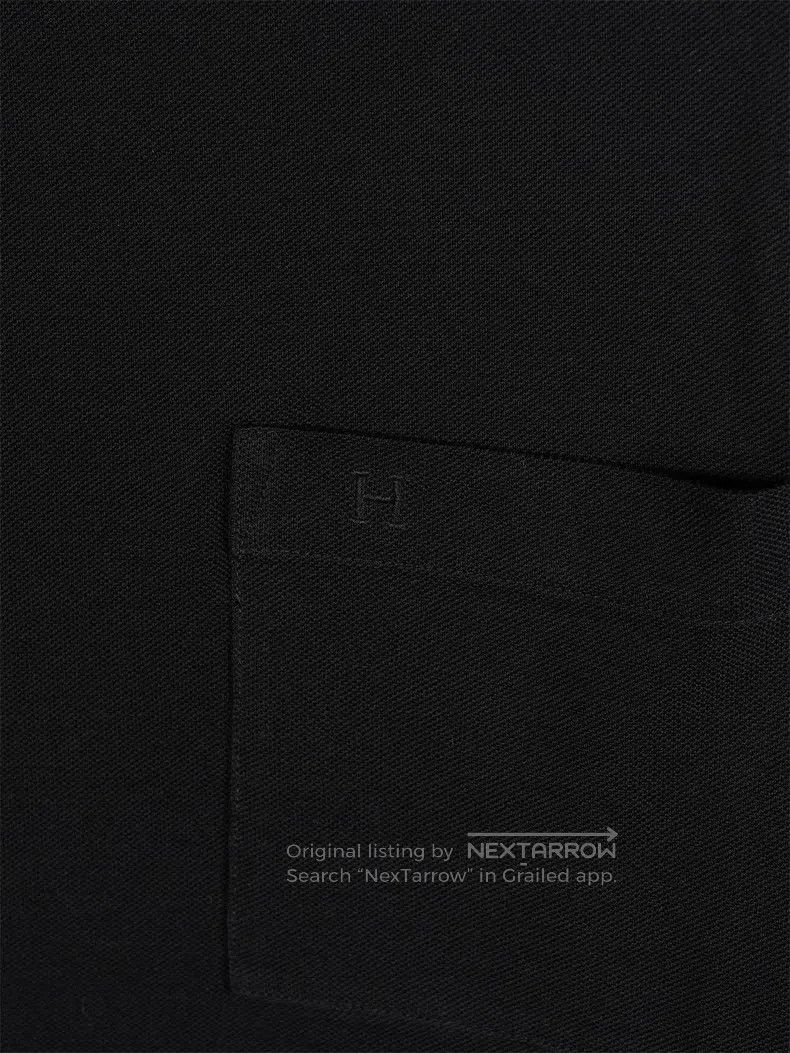 Hermes Hermes Black Pique Cotton Short Sleeve Size US L / EU 52-54 / 3 - 5 Thumbnail