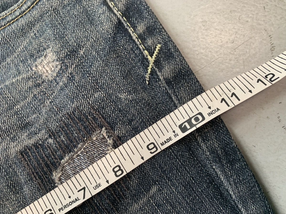 Evisu Vintage Evisu x puma skinny fit denim altered length Size US 32 / EU 48 - 13 Thumbnail