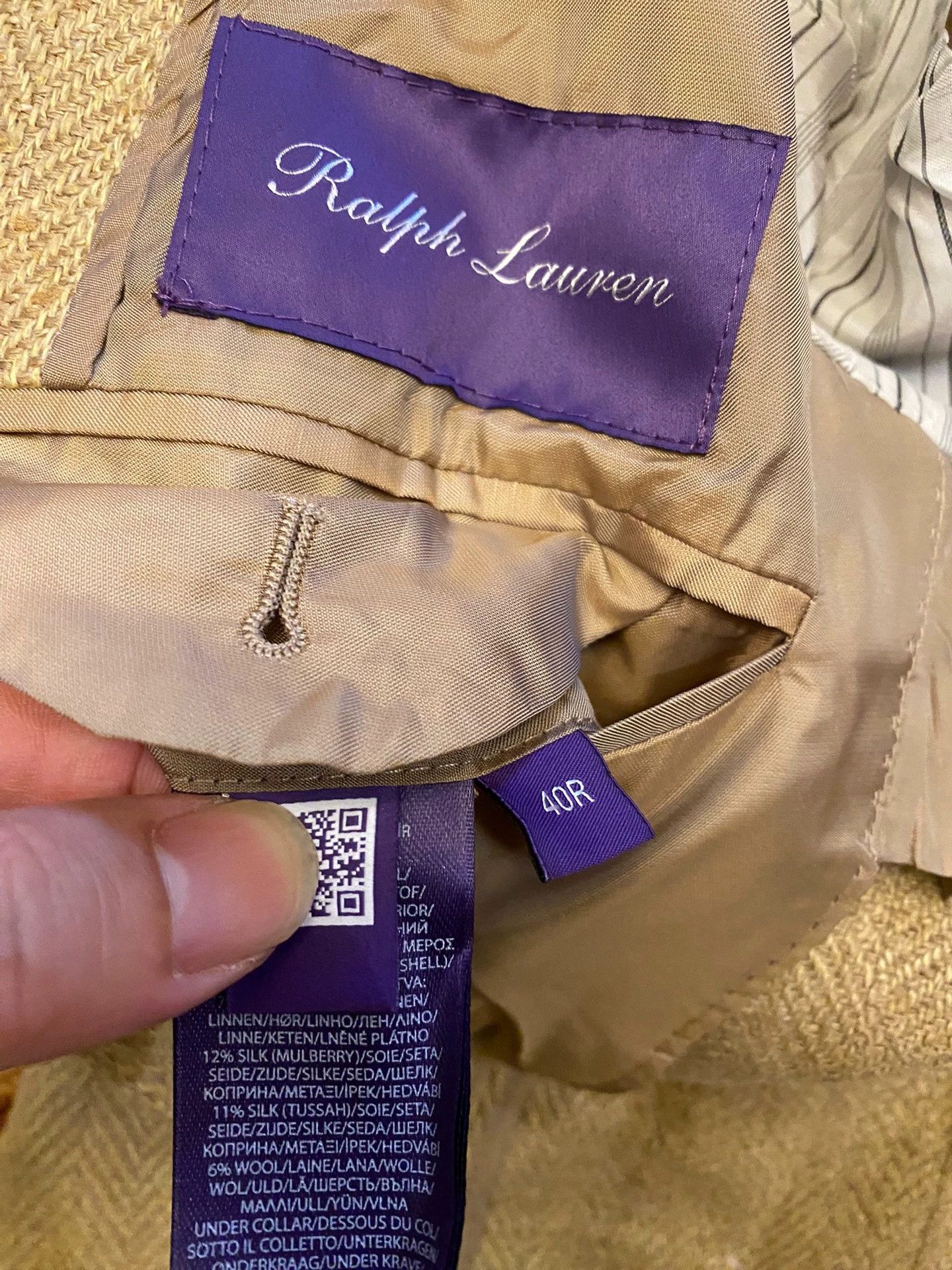 Ralph Lauren Ralph Lauren Purple Label RRL Suit 40 Italian Old Money Size 40R - 5 Thumbnail
