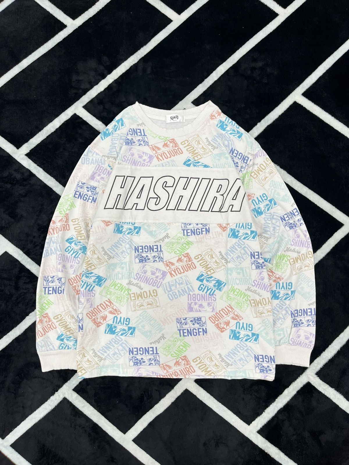 Anime Demon Slayer Hashira AOP Oversize Anime Akira Vintage Size US L / EU 52-54 / 3 - 1 Thumbnail