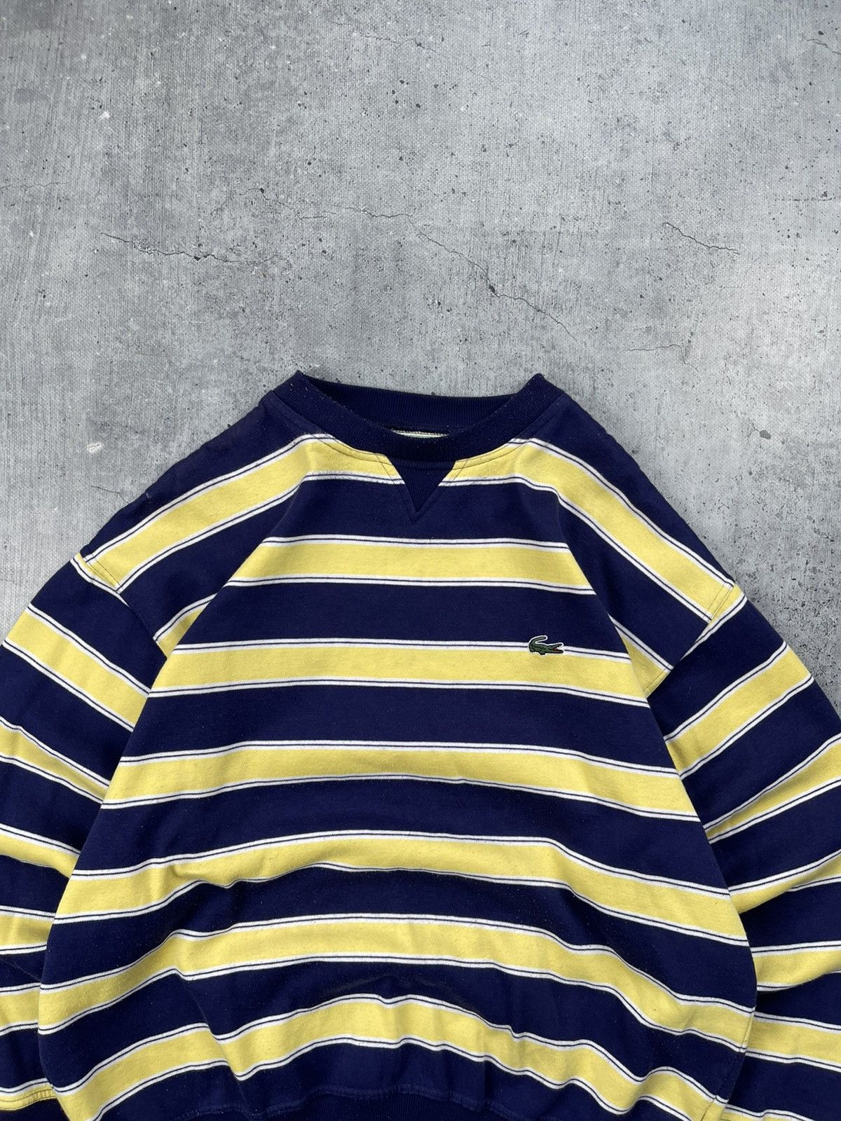 Lacoste × Vintage Mens Sweater Sweatshirt Lacoste Vintage Size M/L Size US L / EU 52-54 / 3 - 2 Thumbnail
