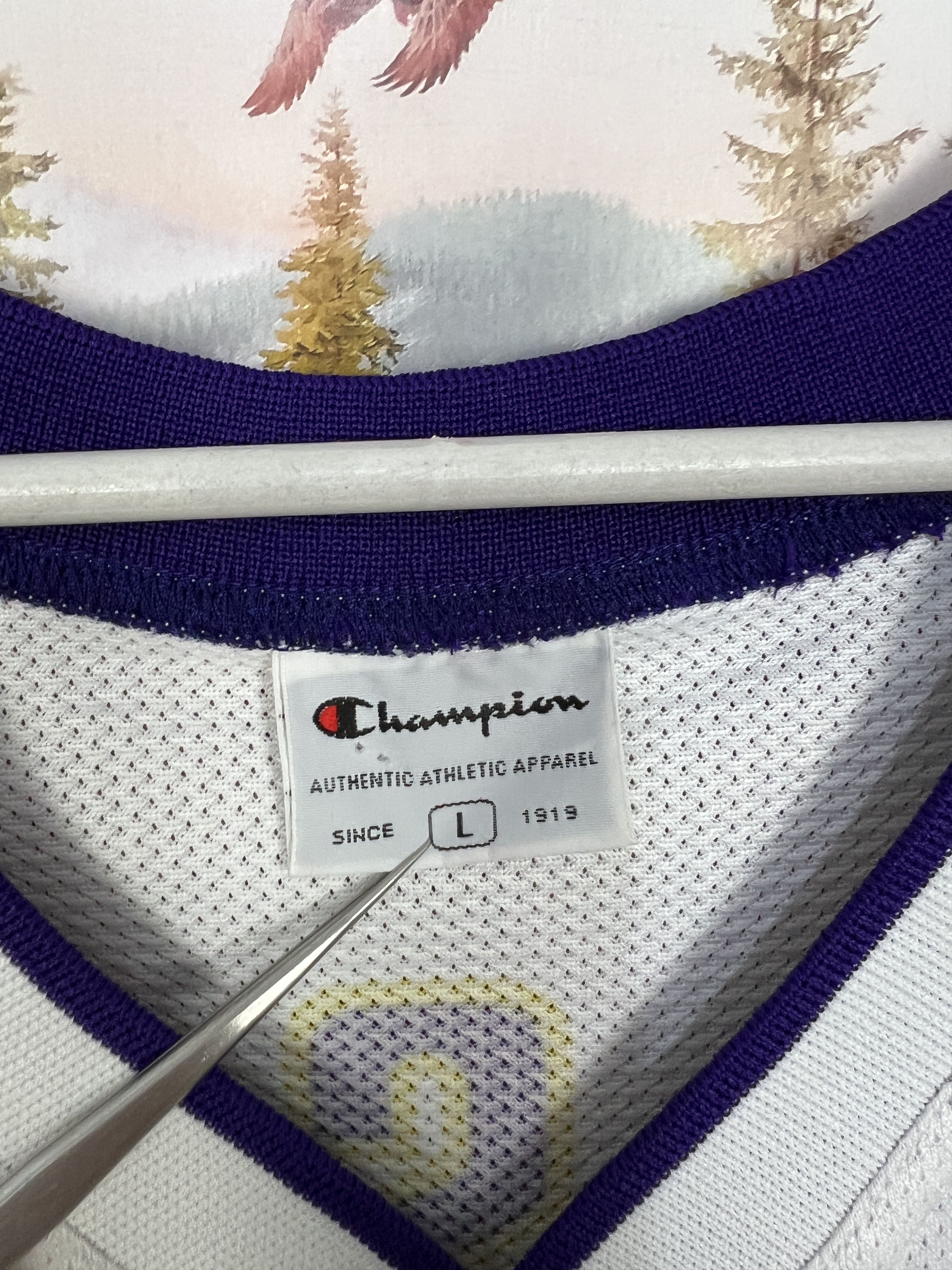 Champion Vintage 90's Champion LA Los Angeles Lakers Gasol Jersey Size US L / EU 52-54 / 3 - 6 Thumbnail